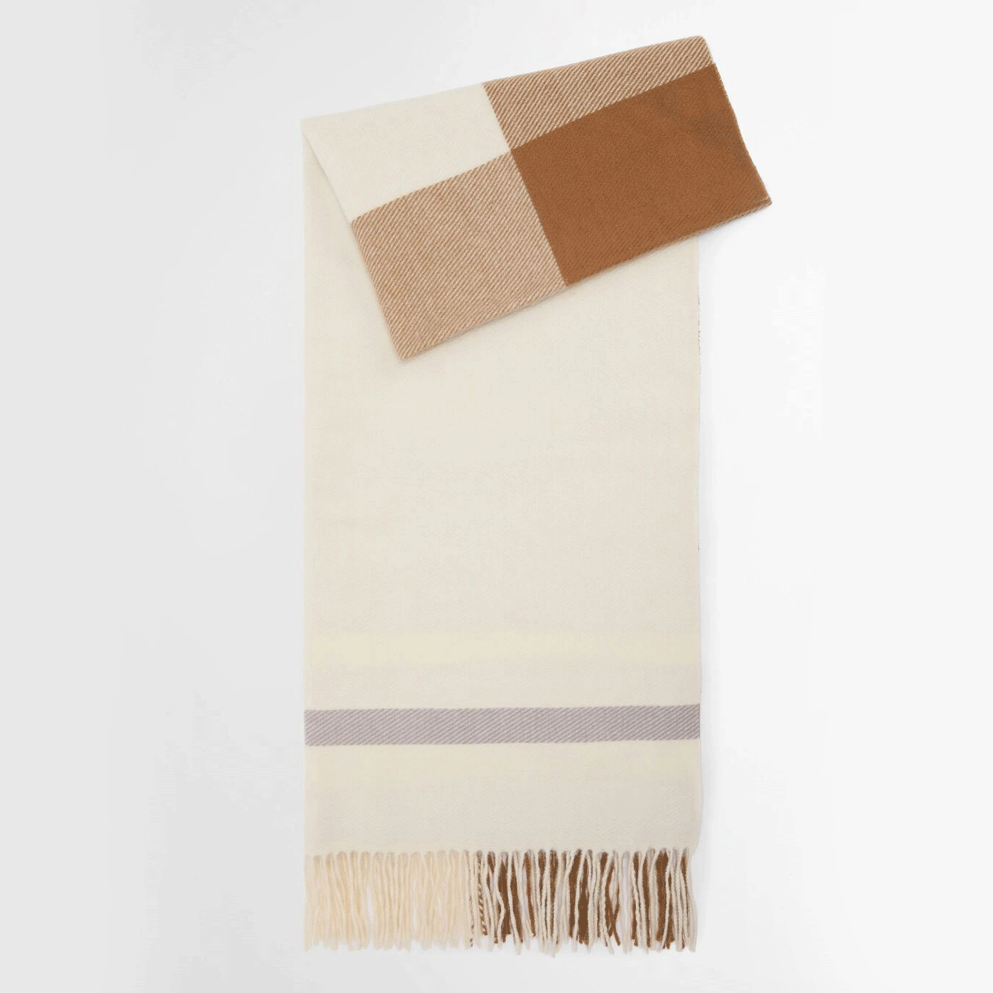 Barbour Harriet Tartan Scarf Hessian
