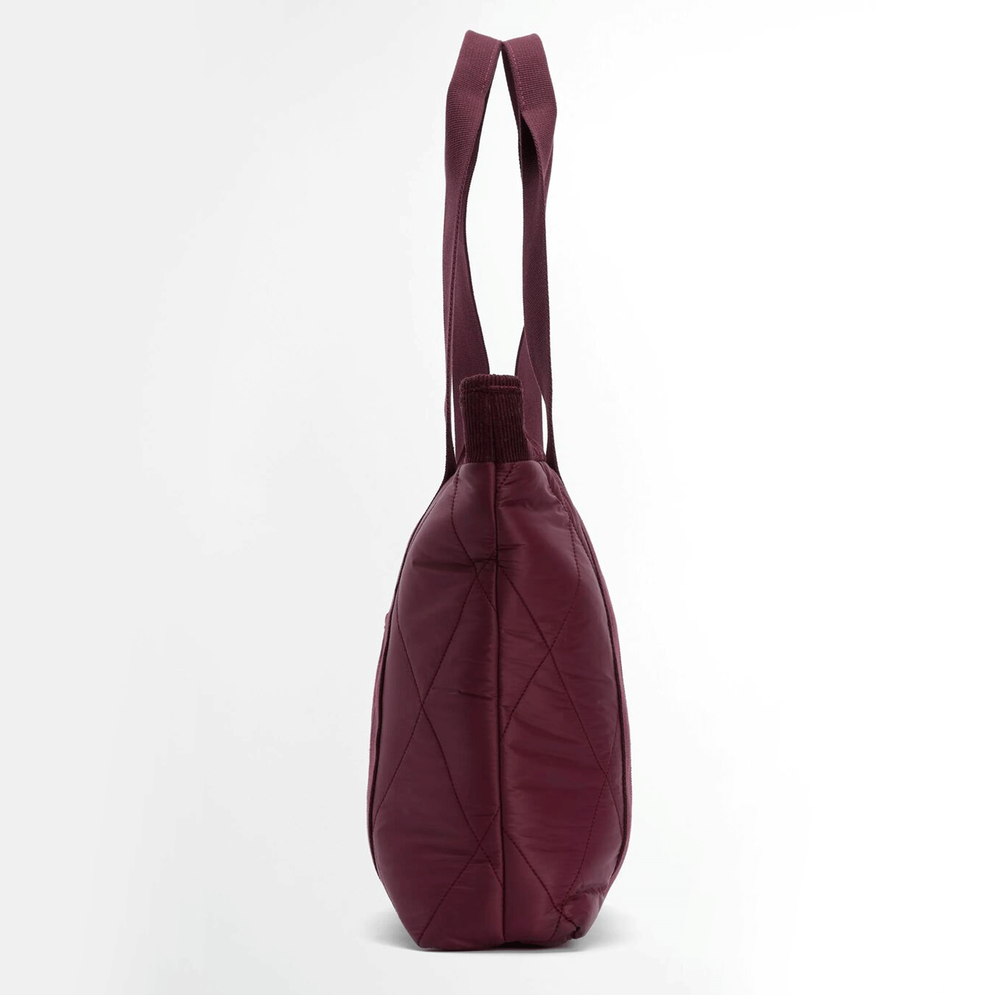 Barbour Healy Quilted Tote Bag Merlot