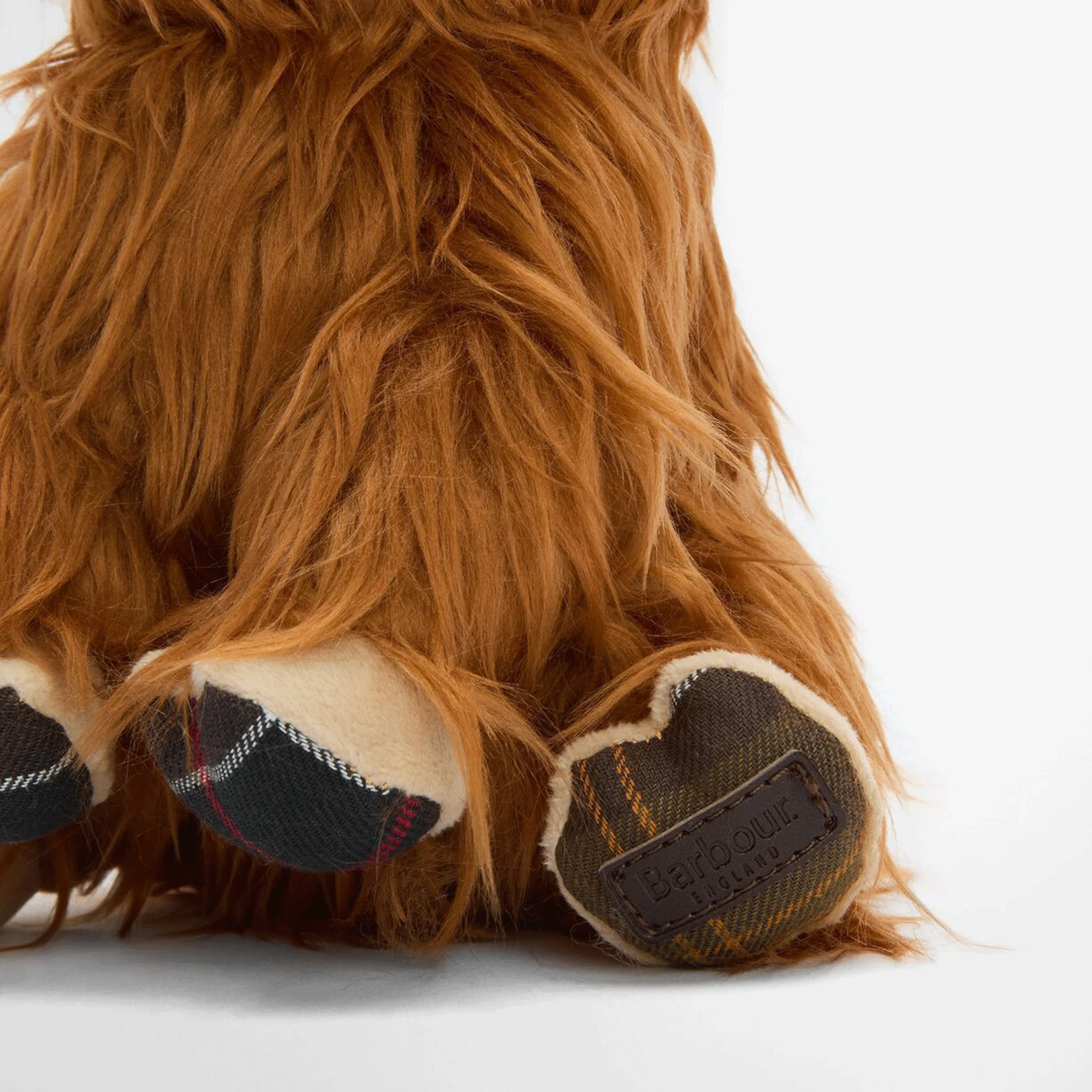 Barbour Highland Cow Soft Dog Toy