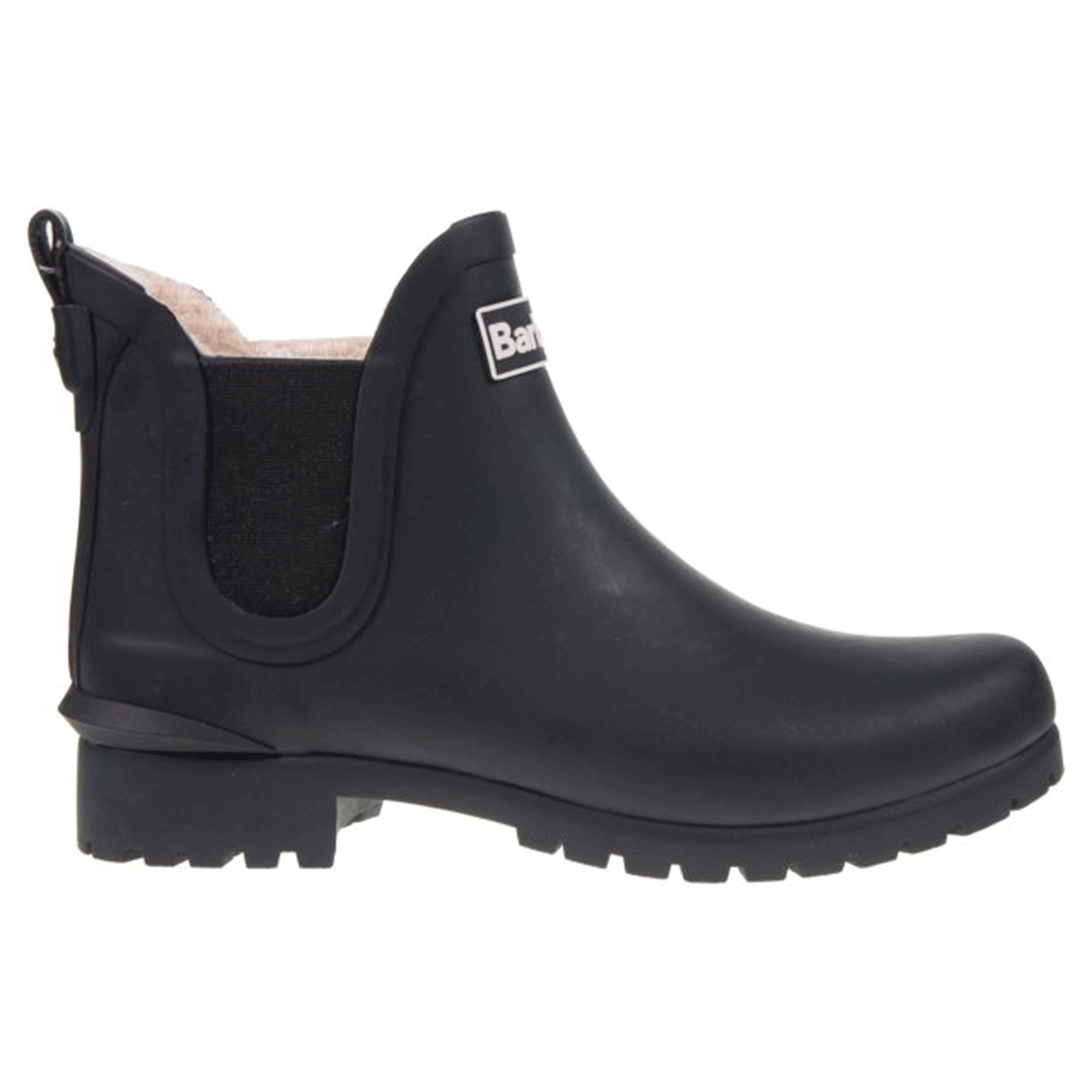 Barbour Kirkton Ankle Wellies Black Womens