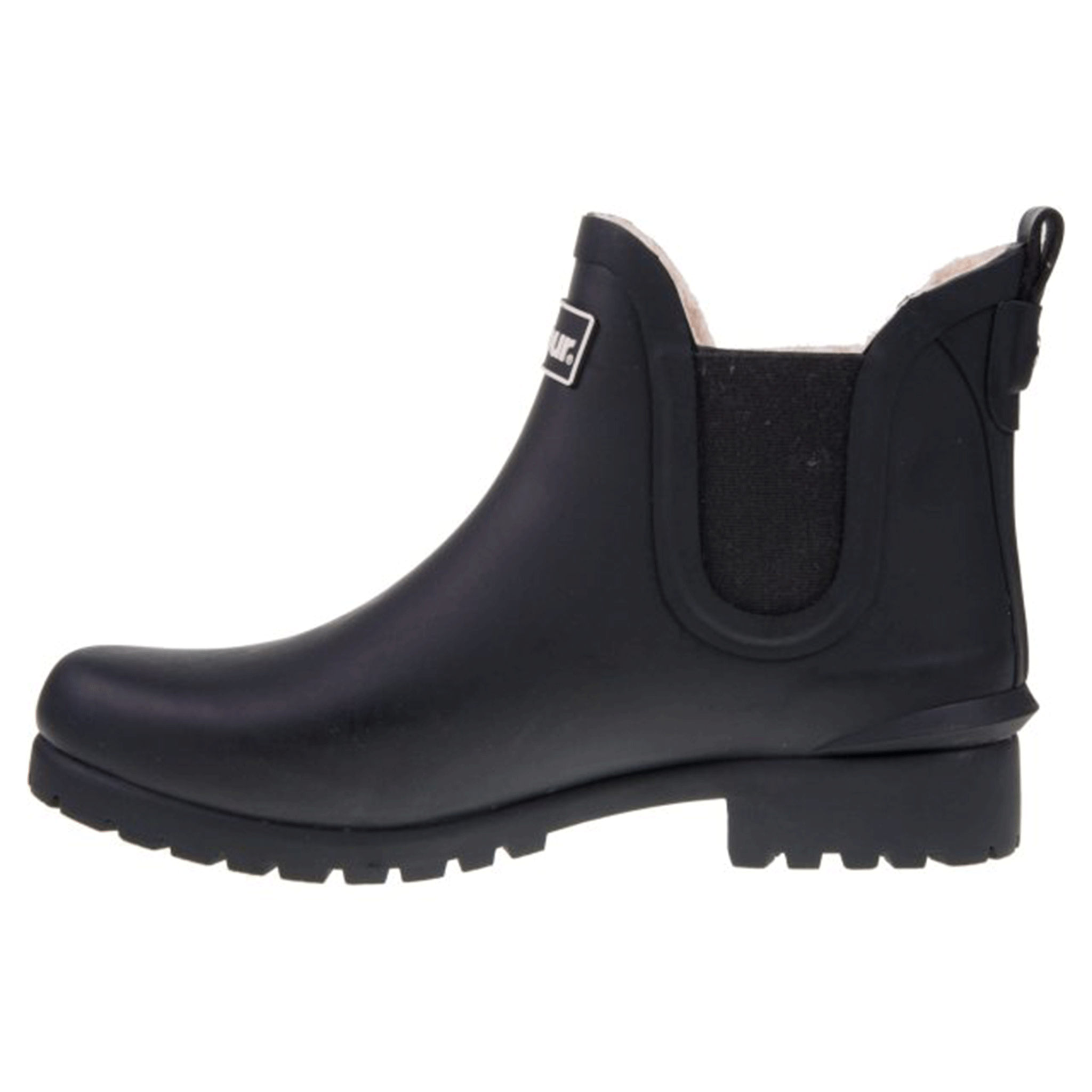 Barbour Kirkton Ankle Wellies Black Womens