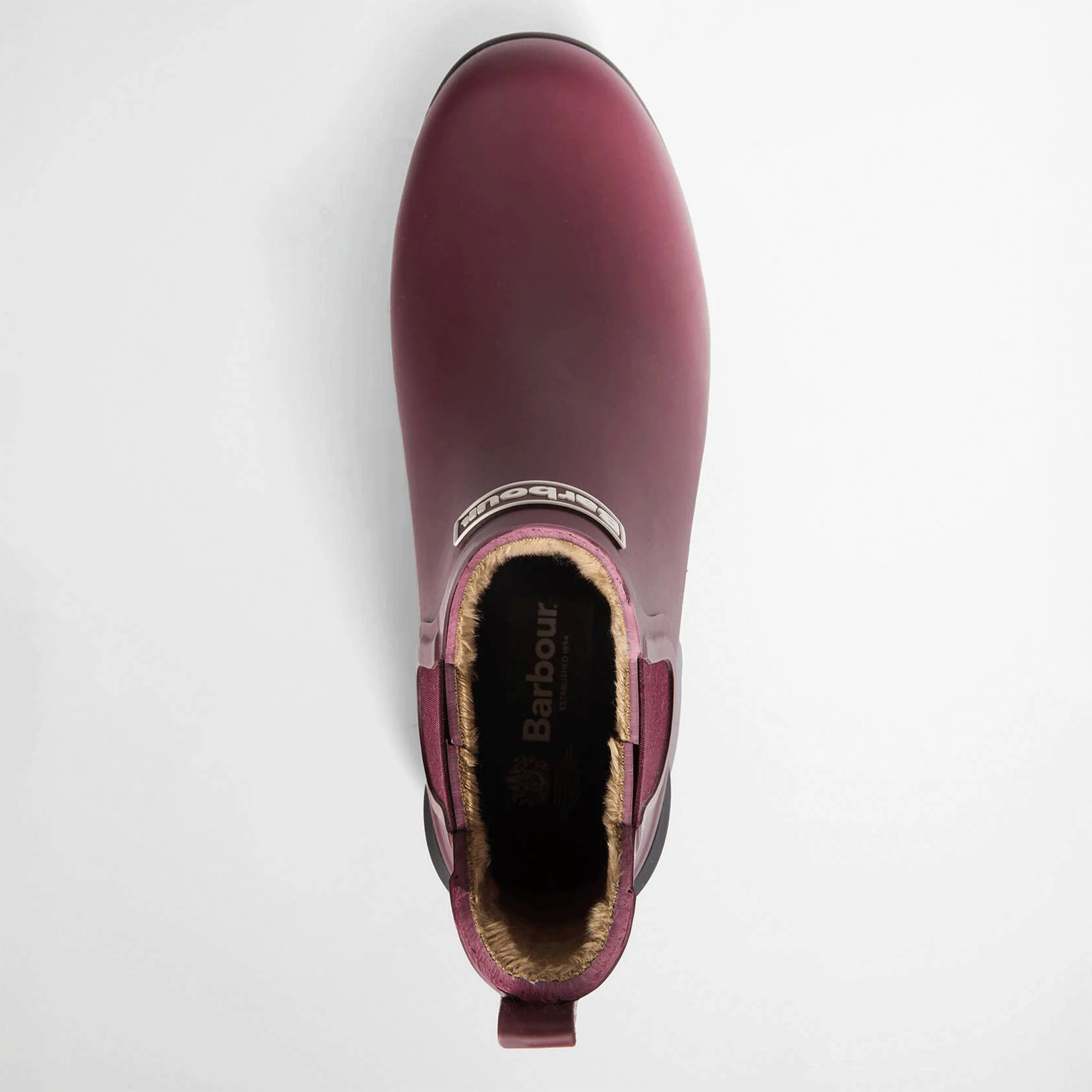 Barbour Kirkton Ankle Wellingtons Fig Womens