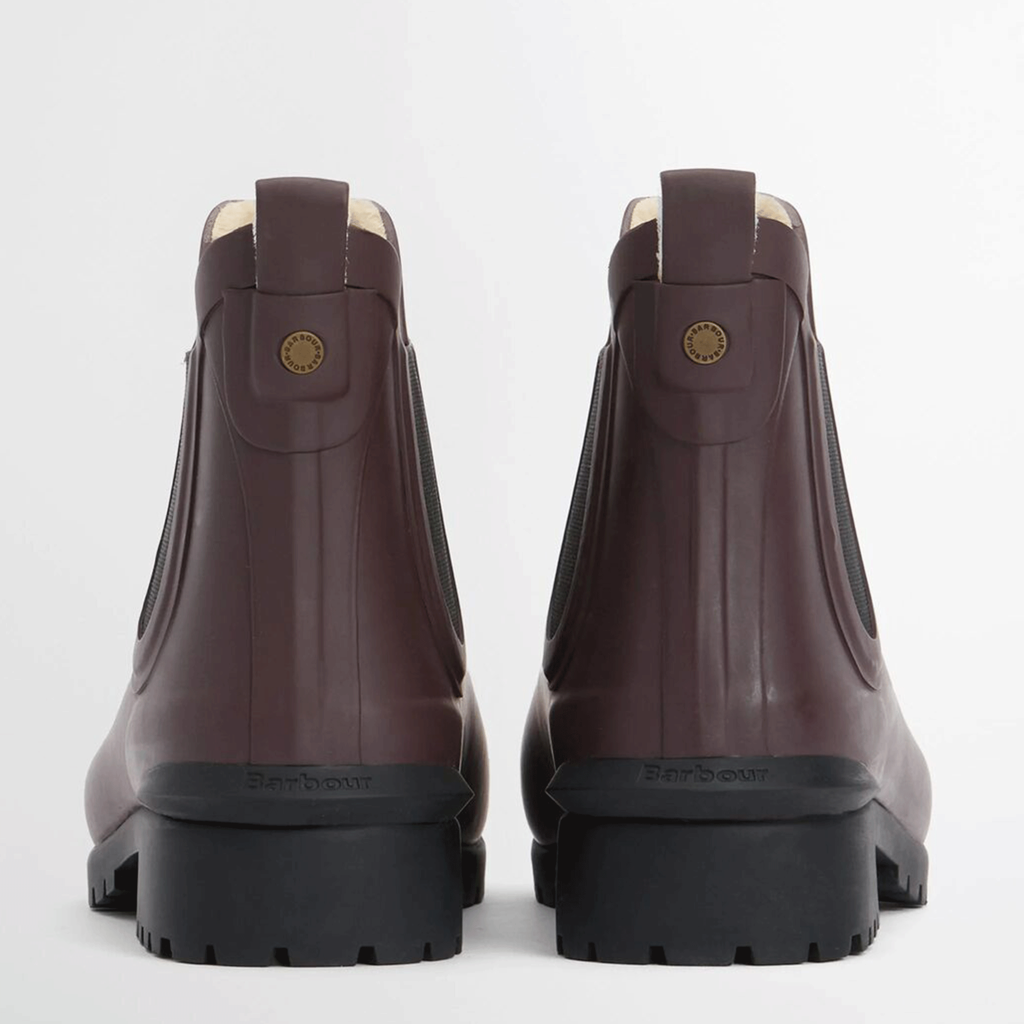 Barbour Kirkton Chelsea Wellington Boots Fudge
