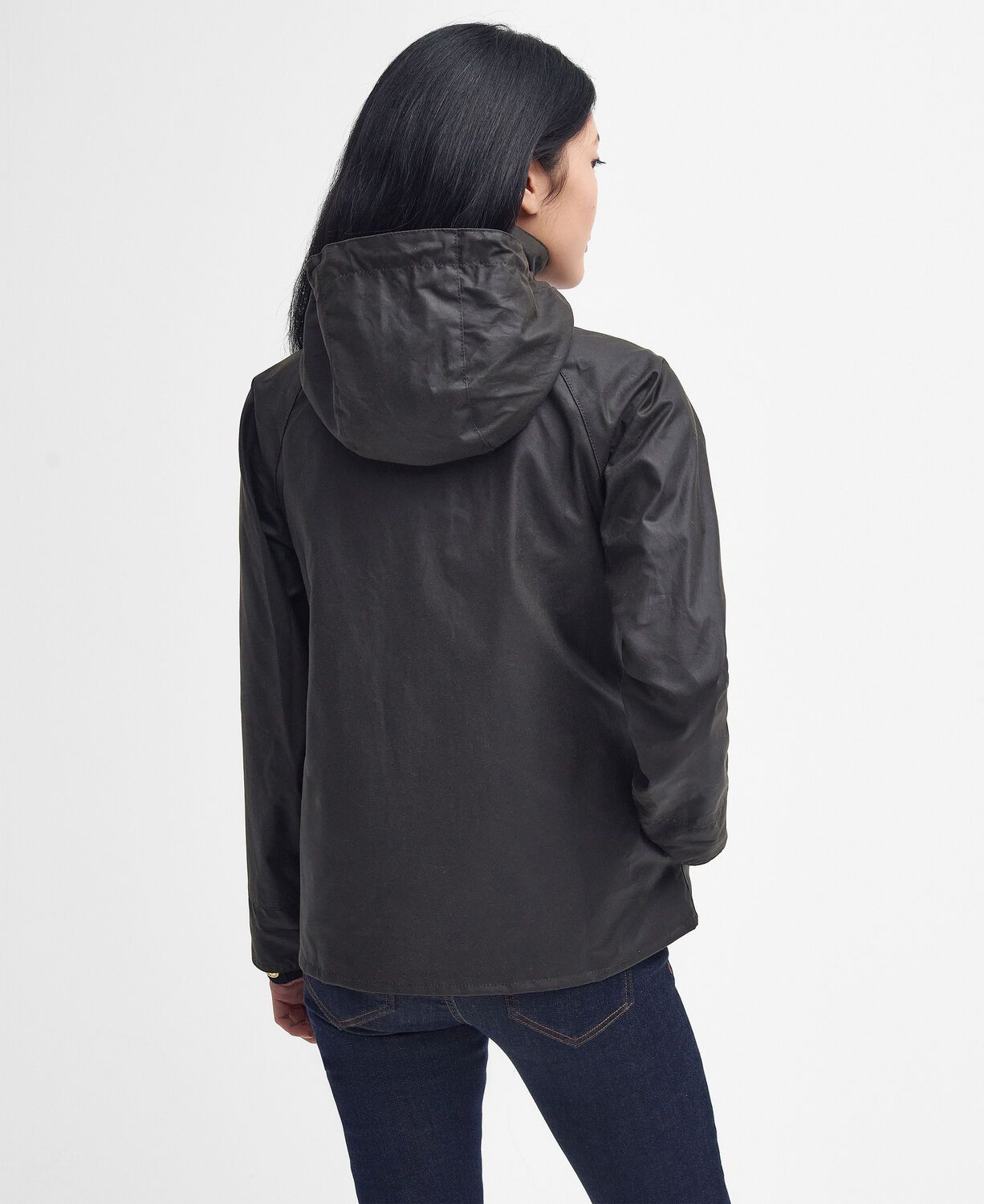Barbour Ladies Avon Wax Jacket Olive Classic 3
