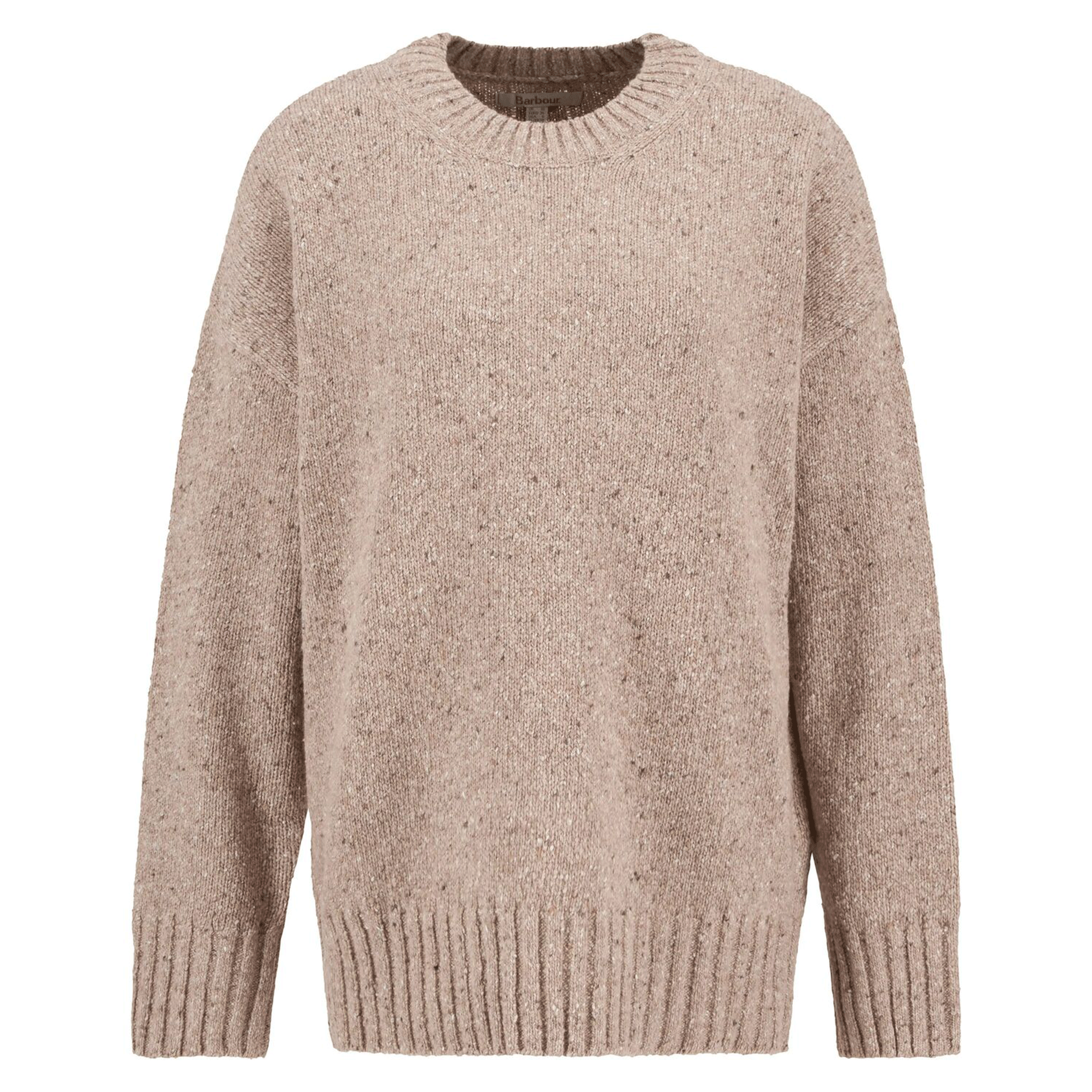 Barbour Lavensdale Crew Neck Jumper Light Honey