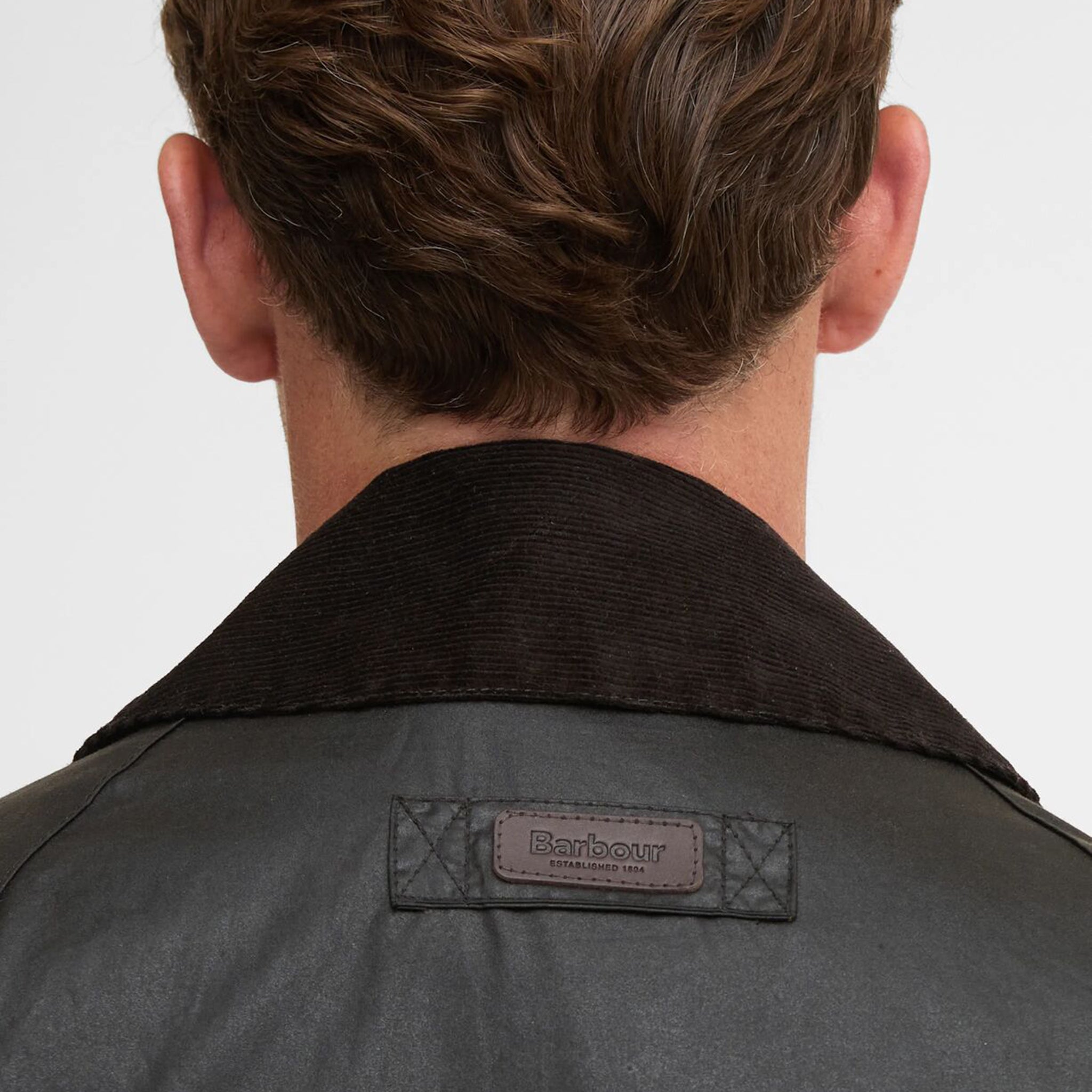 Barbour Lightweight Stratford Men's Waxed Jacket Dark Olive