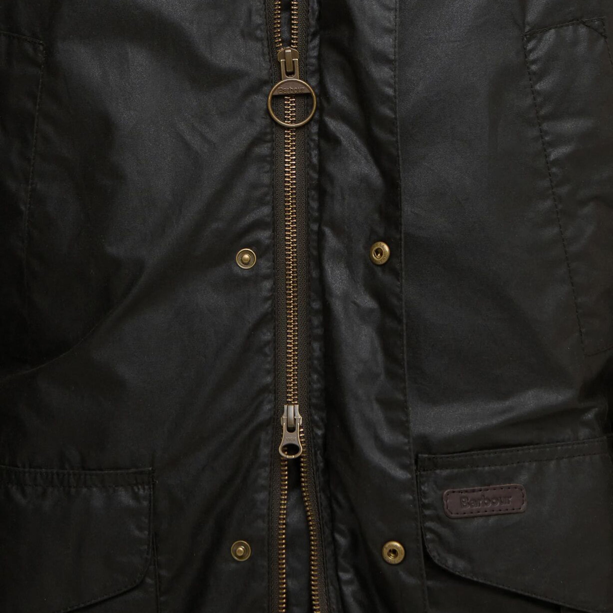 Barbour Lightweight Stratford Men's Waxed Jacket Dark Olive