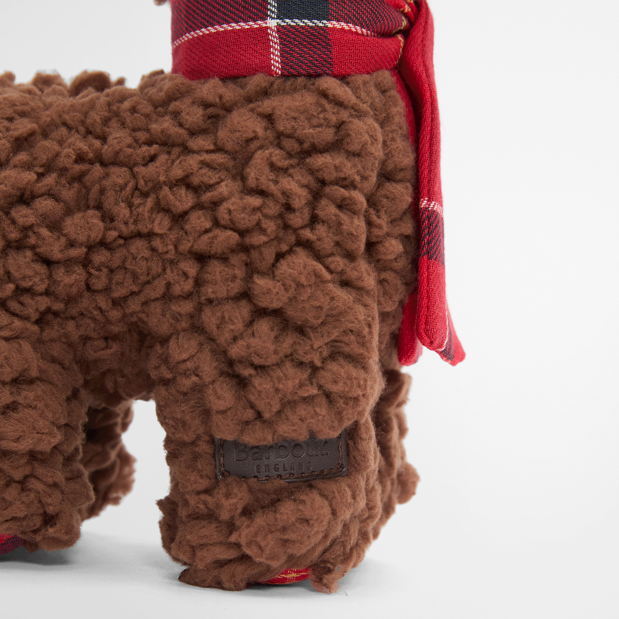 Barbour Llama Dog Toy Brown