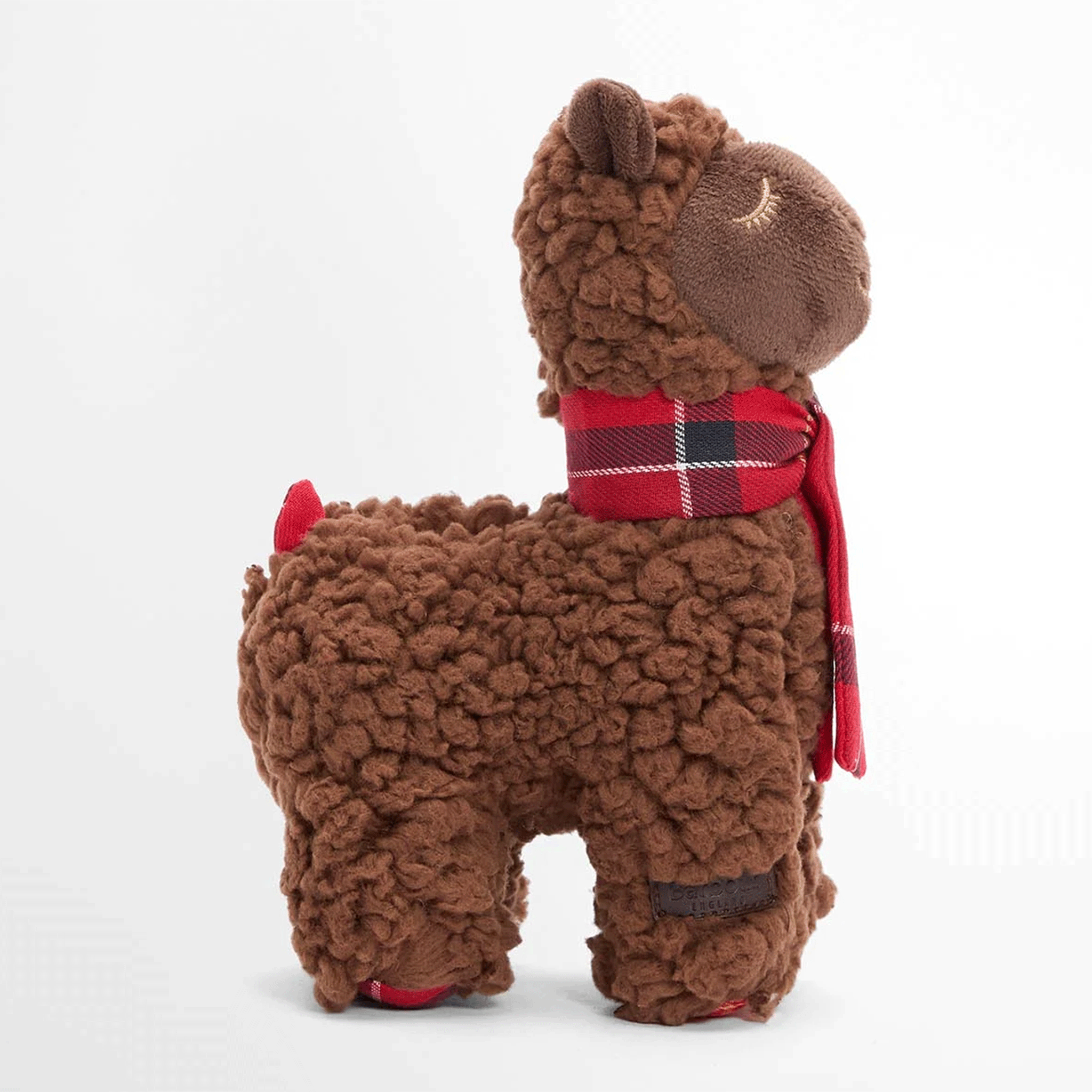 Barbour Llama Dog Toy Brown