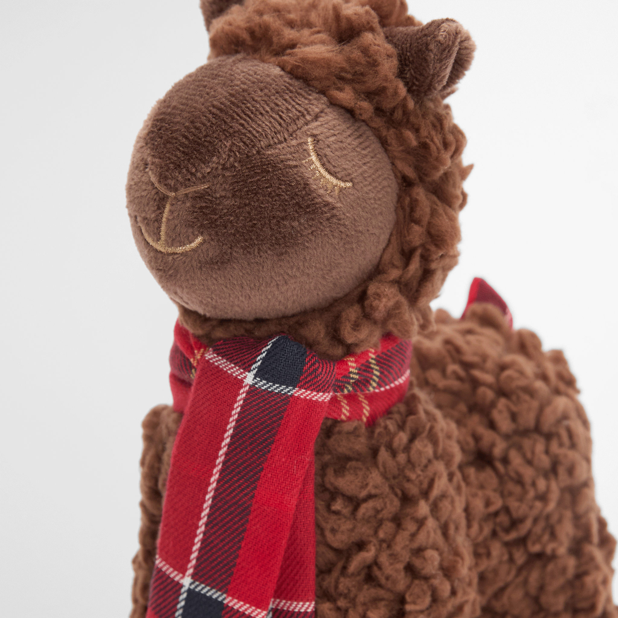 Barbour Llama Dog Toy Brown