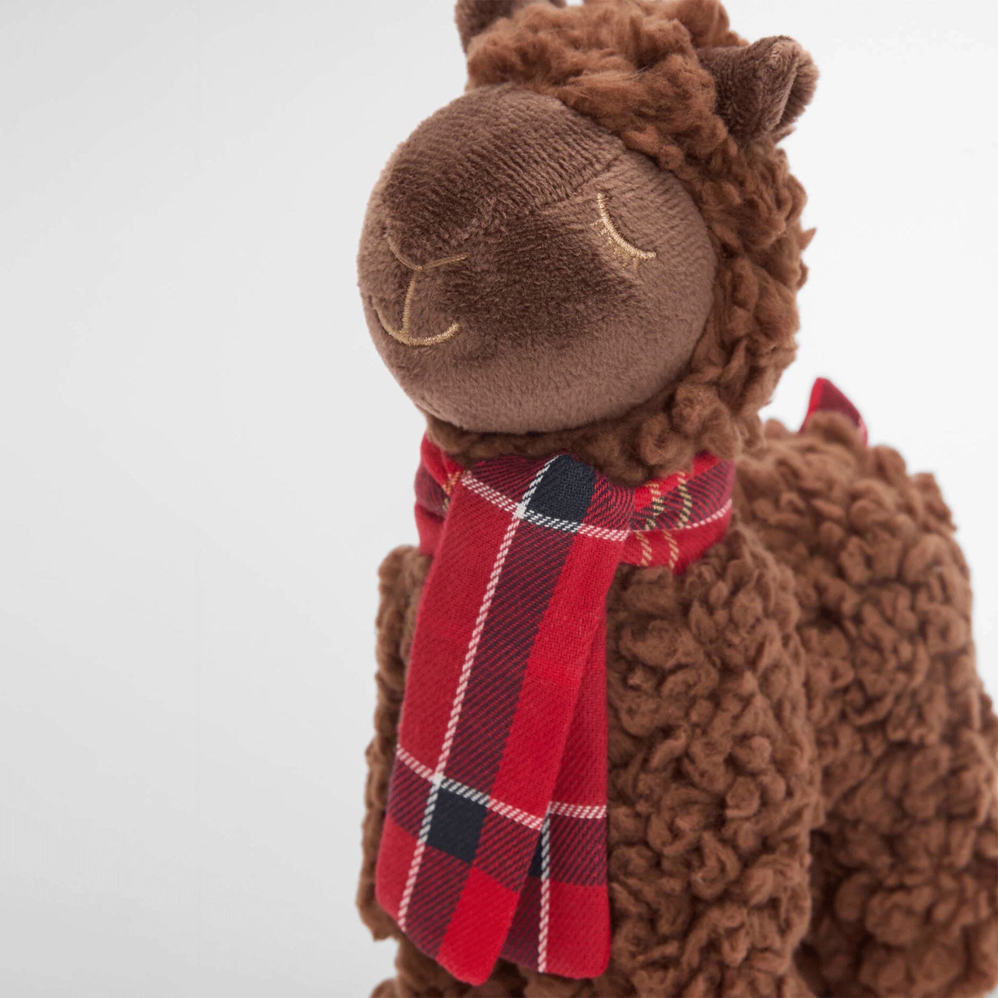 Barbour Llama Dog Toy Brown