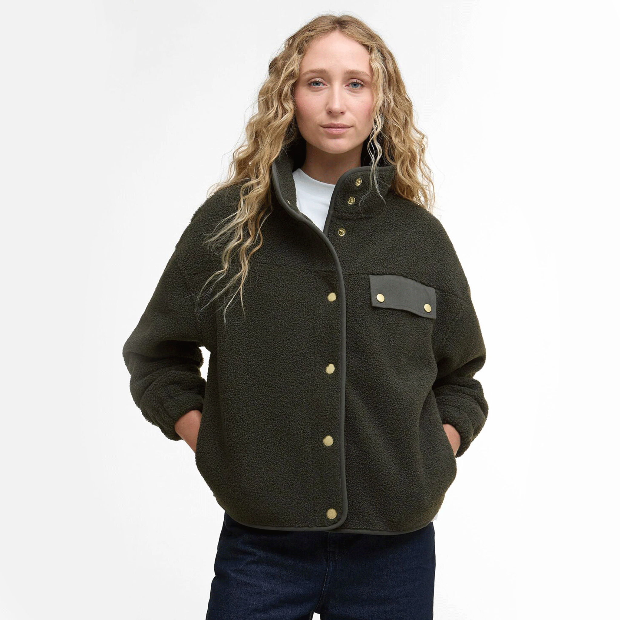 Barbour Mabel Women's Fleece Olive