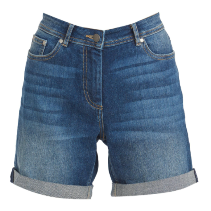 Barbour Maddison Ladies Denim Shorts Indigo 1
