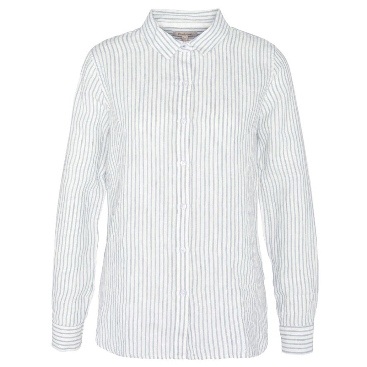 Barbour Marine Ladies Relaxed Shirt Chambray Stripe 1
