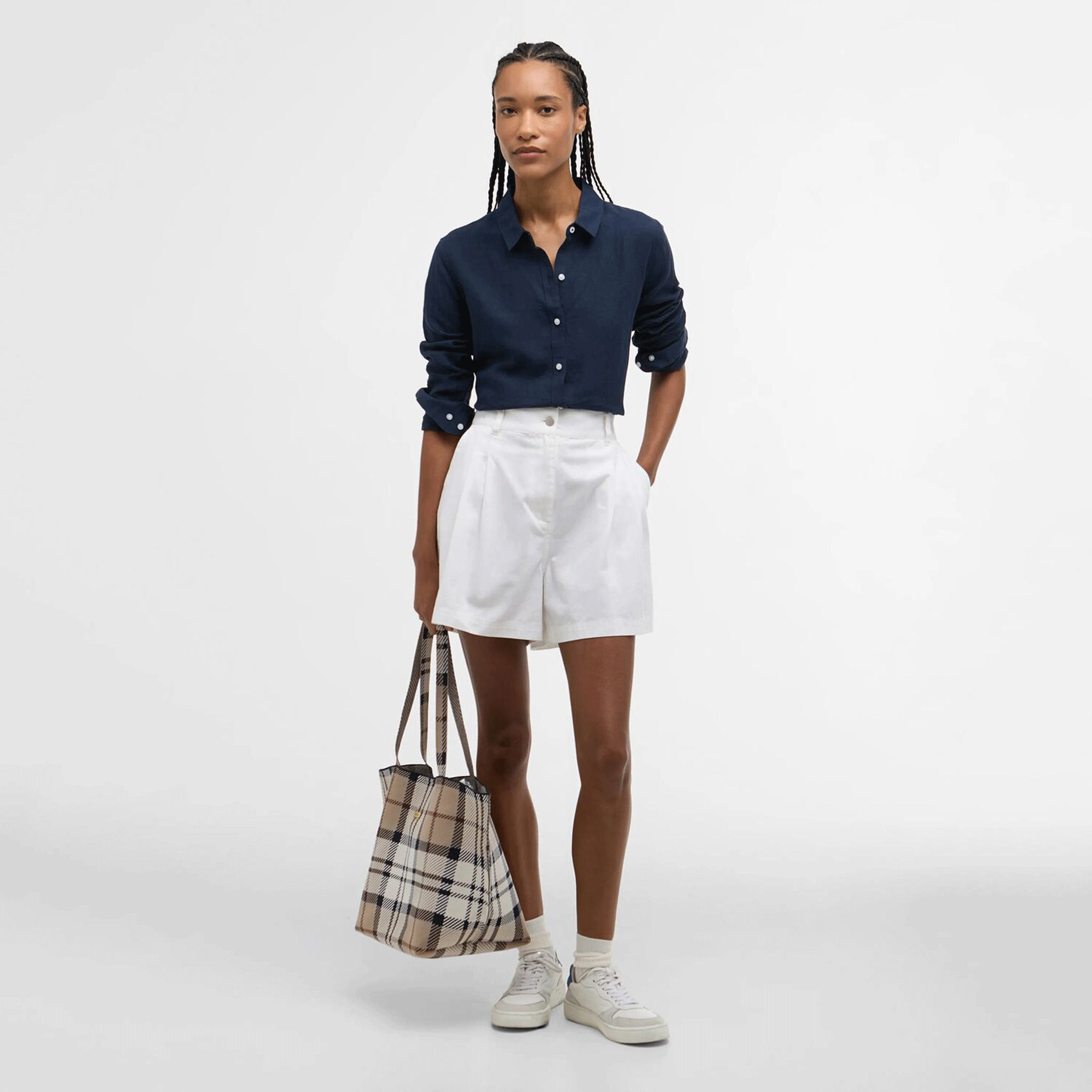 Barbour Marine Women's Relaxed Shirt Navy