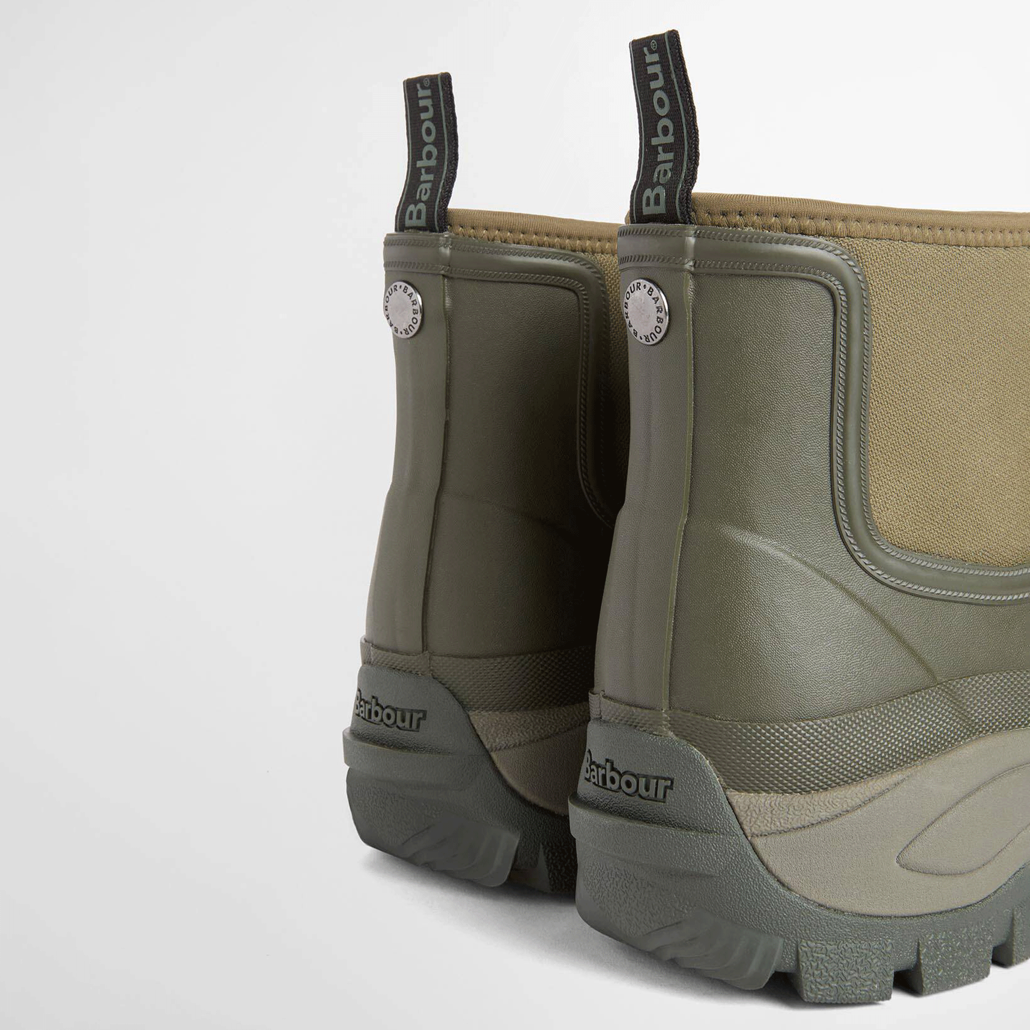 Barbour Matfen Men's Chelsea Wellingtons Olive