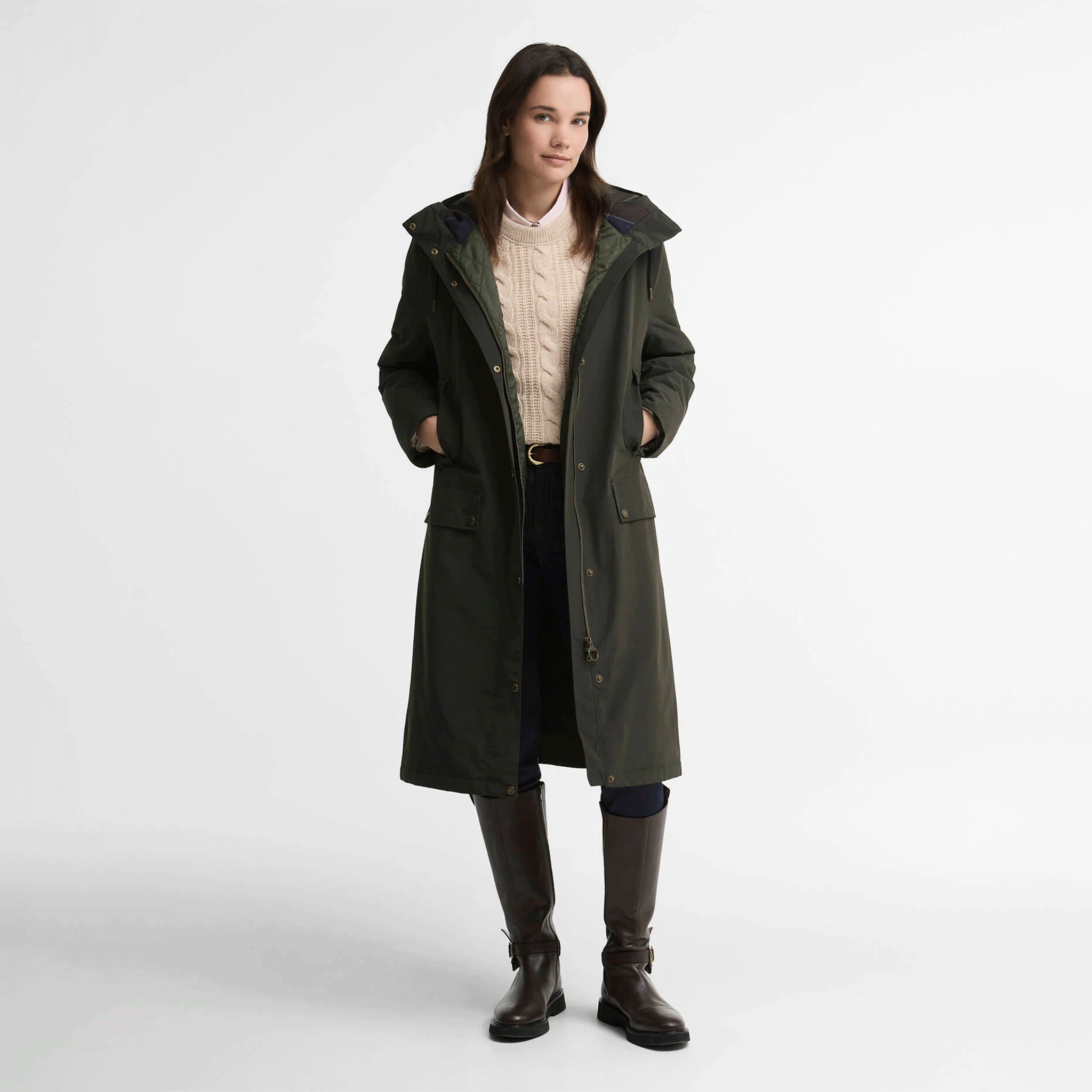 Barbour Matilde Waterproof Jacket Sage/Classic