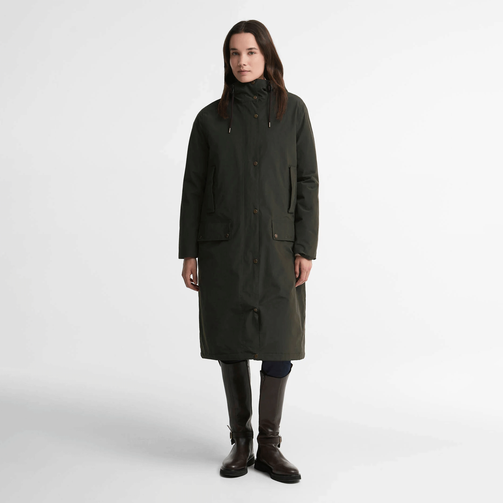 Barbour Matilde Waterproof Jacket Sage/Classic