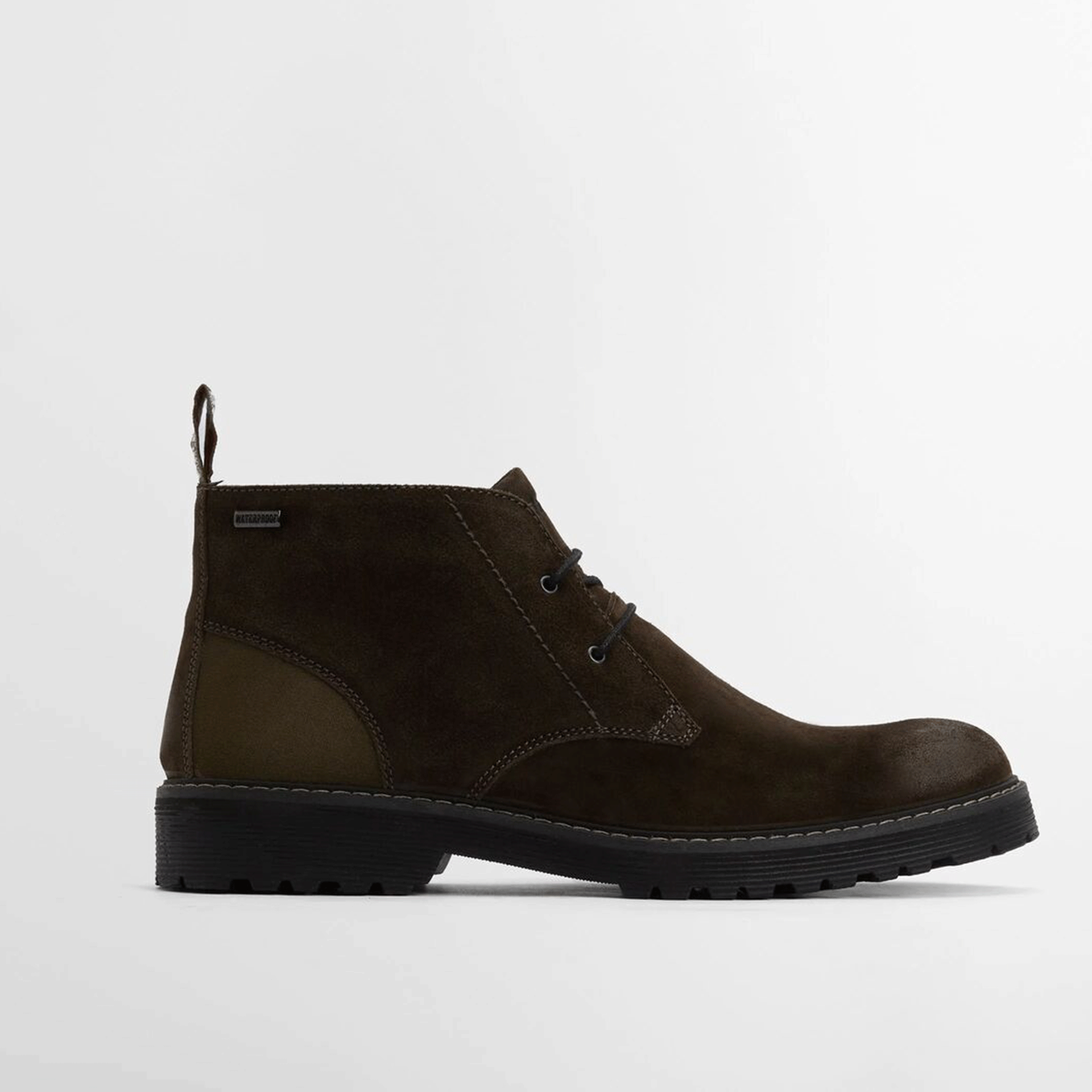 Barbour Maxwell Chukka Boots Oiled Brown Suede