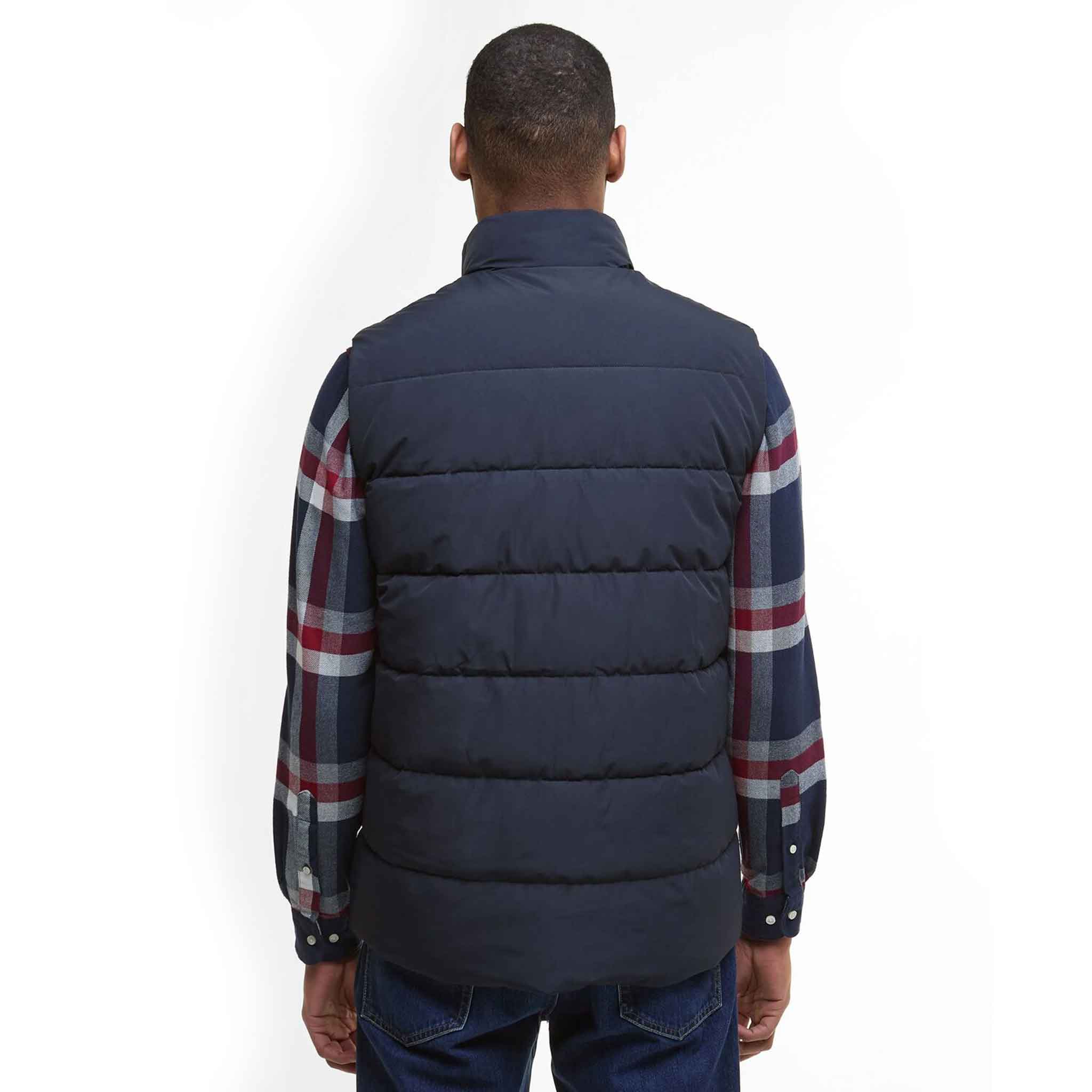 Barbour Men's Bedale Puffer Gilet Dark Navy