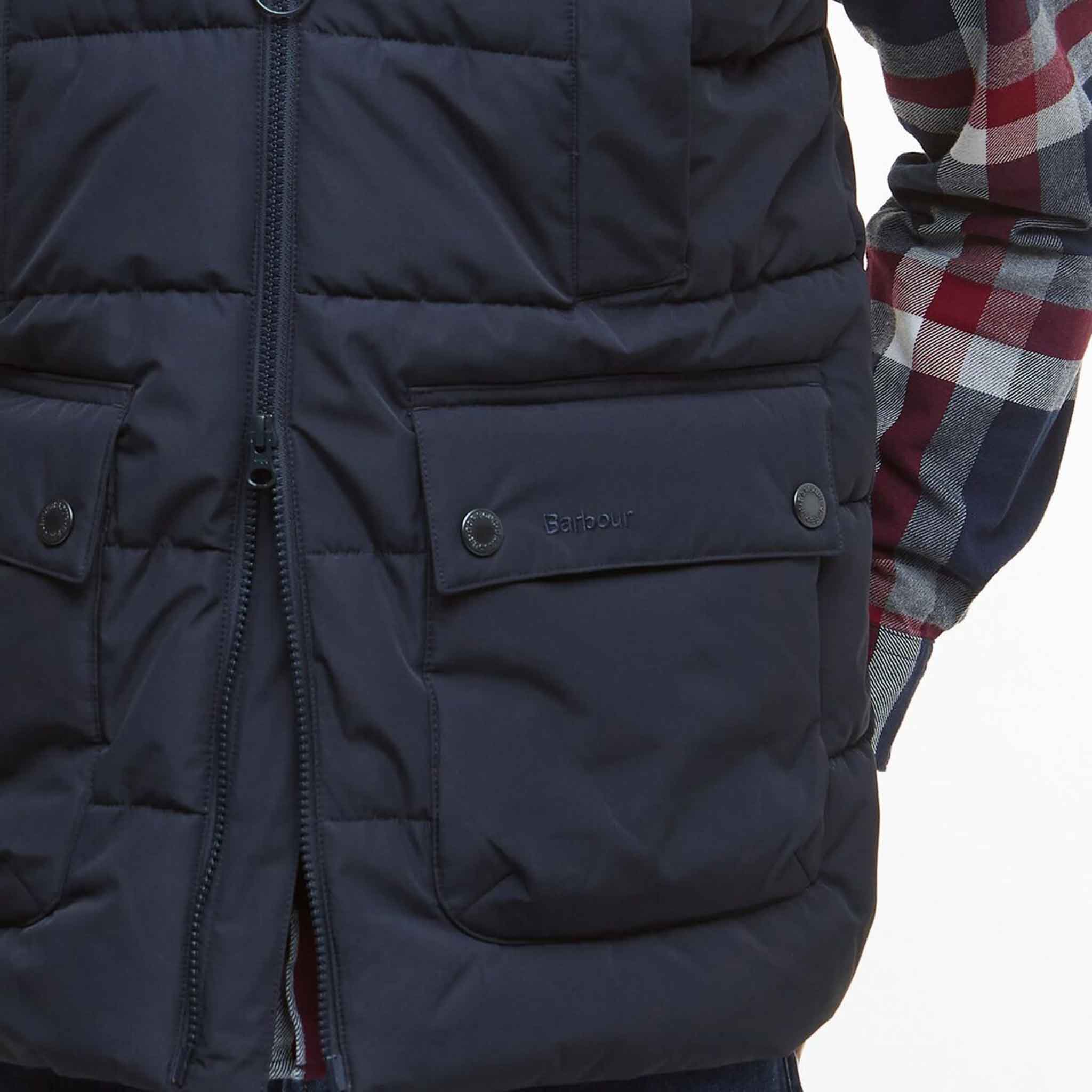Barbour Men's Bedale Puffer Gilet Dark Navy
