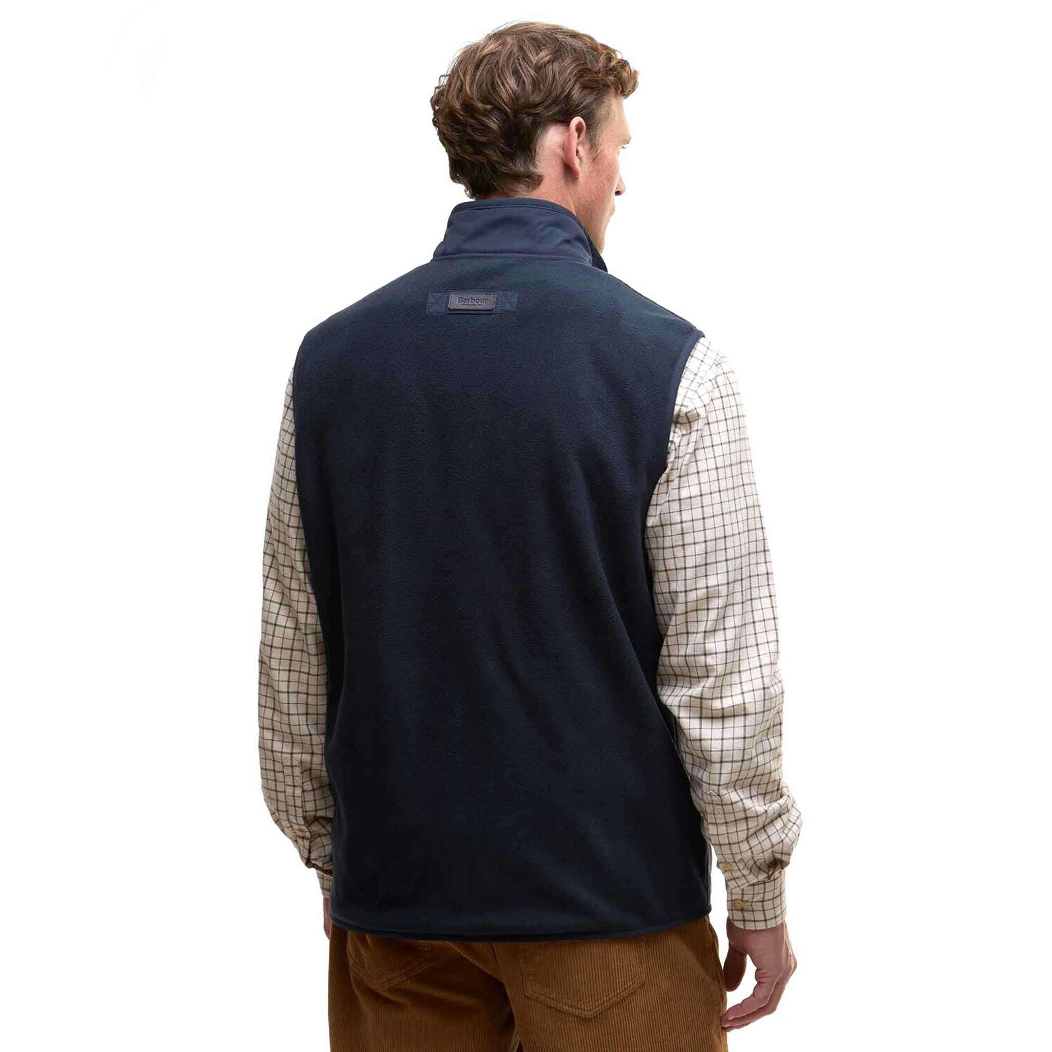Barbour Men's Lowich Fleece Gilet Navy
