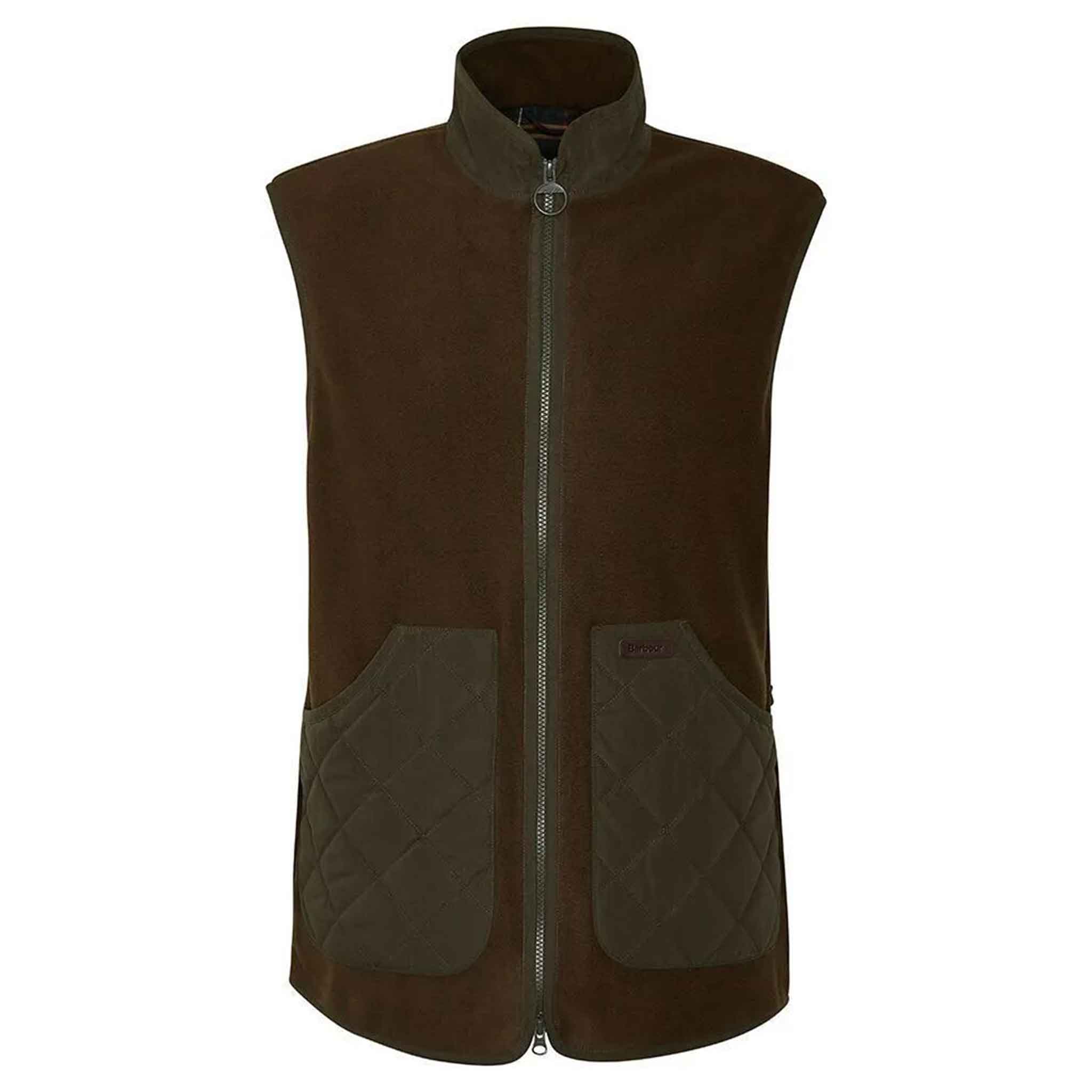Barbour Men's Lowich Fleece Gilet Olive