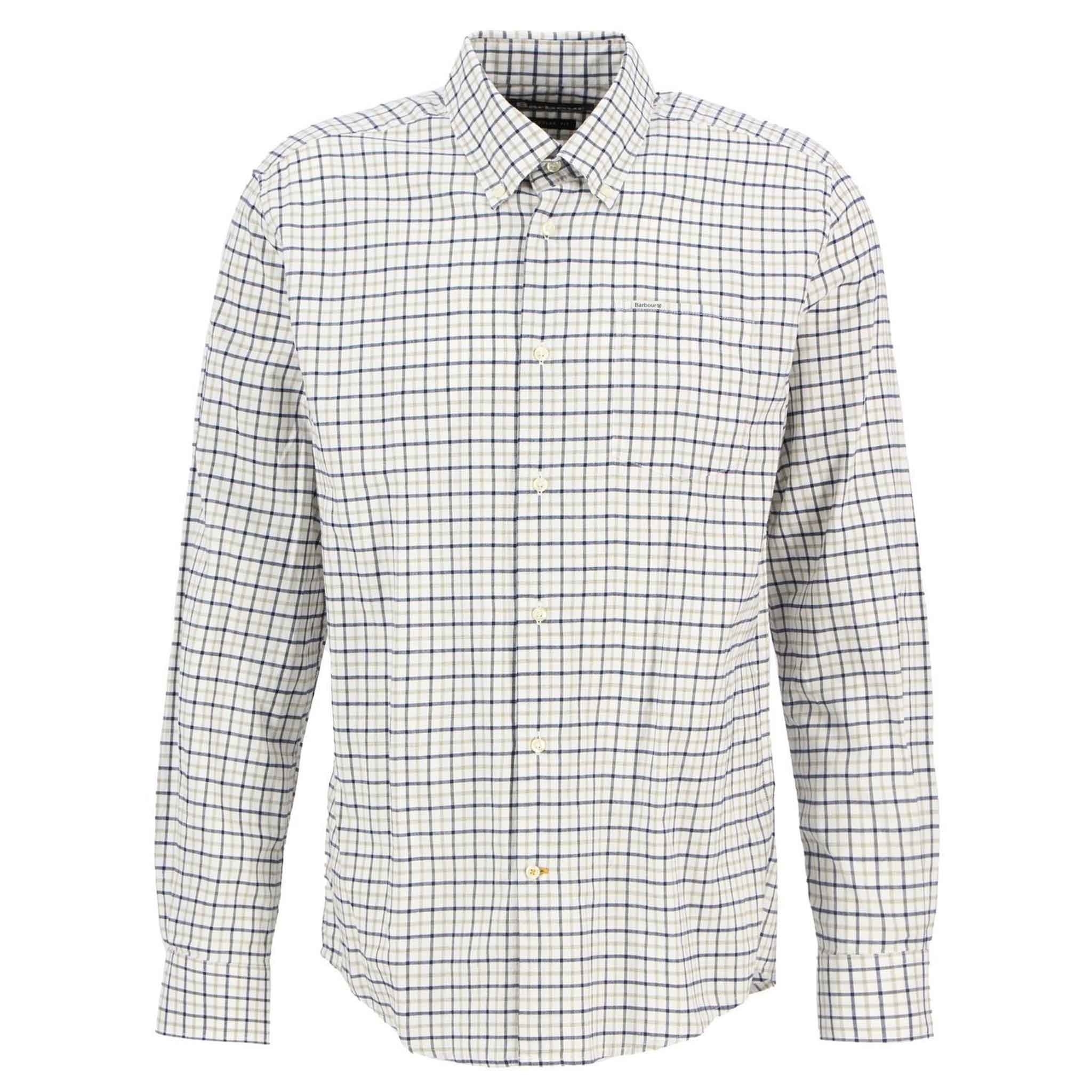 Barbour Men's Preston Regular Fit Shirt Olive