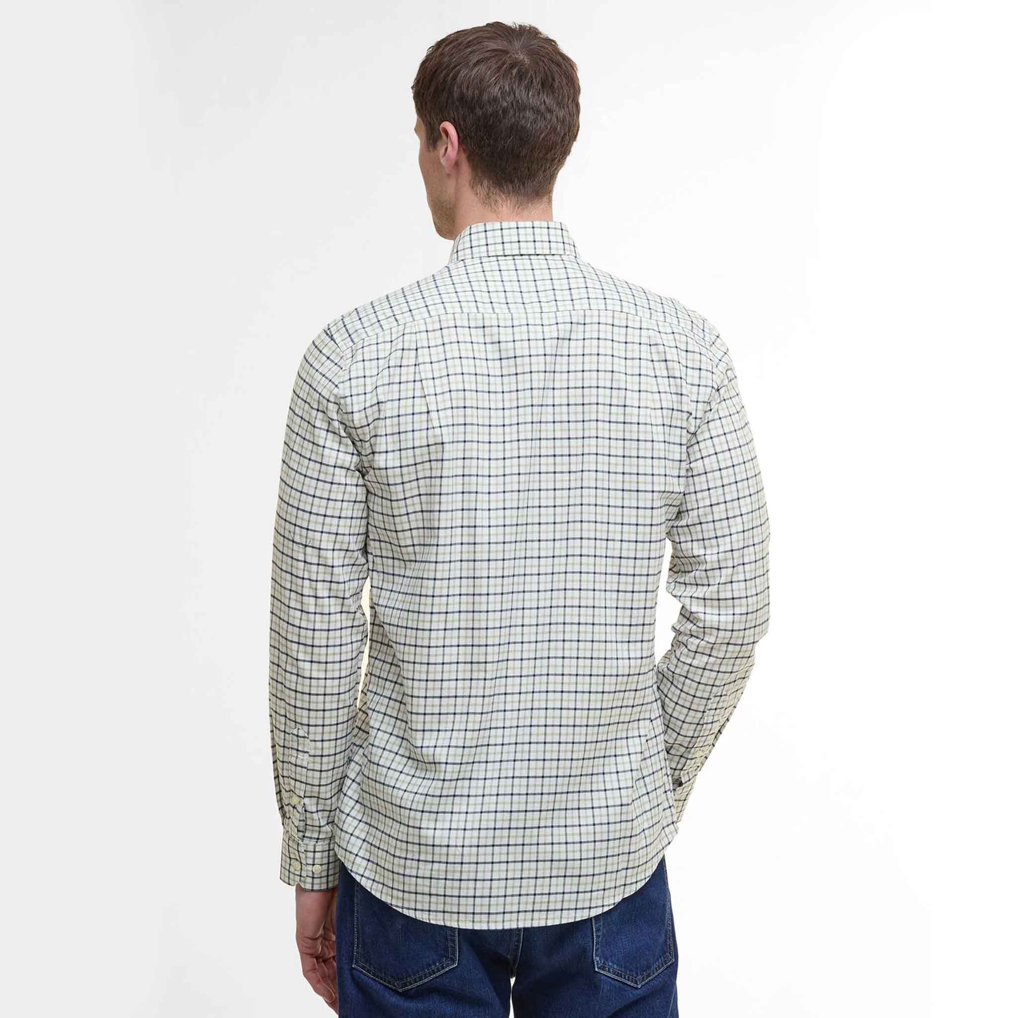 Barbour Men's Preston Regular Fit Shirt Olive