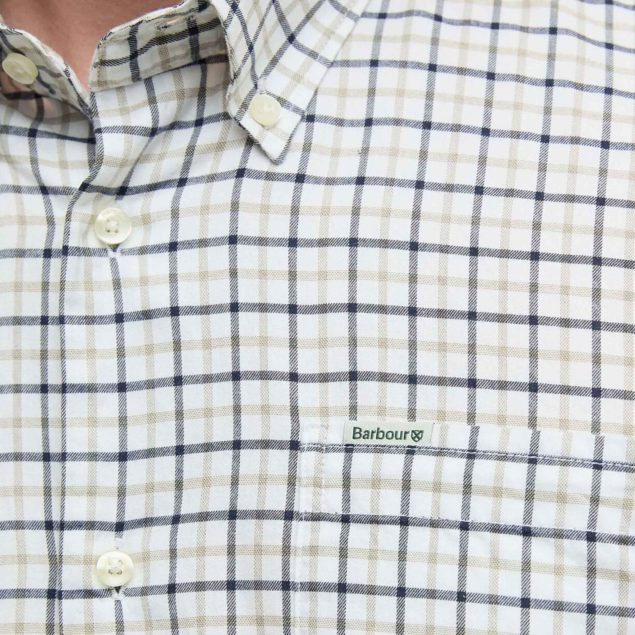 Barbour Men's Preston Regular Fit Shirt Olive