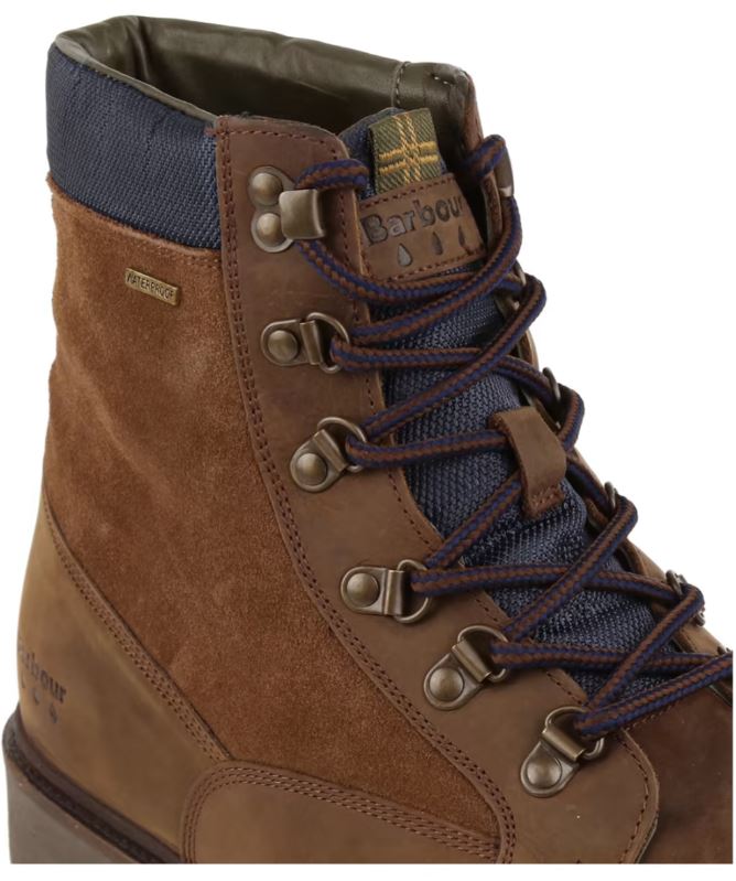 Barbour Men's Chiltern Derby Boots Brown 4