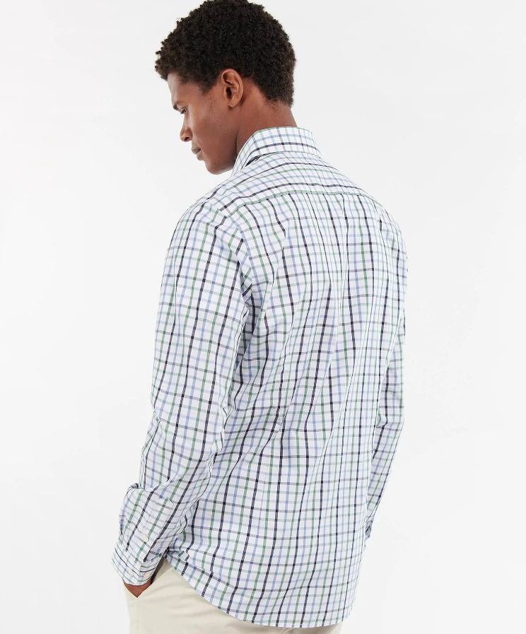 Barbour Men's Eldon Tailored Shirt Green 3