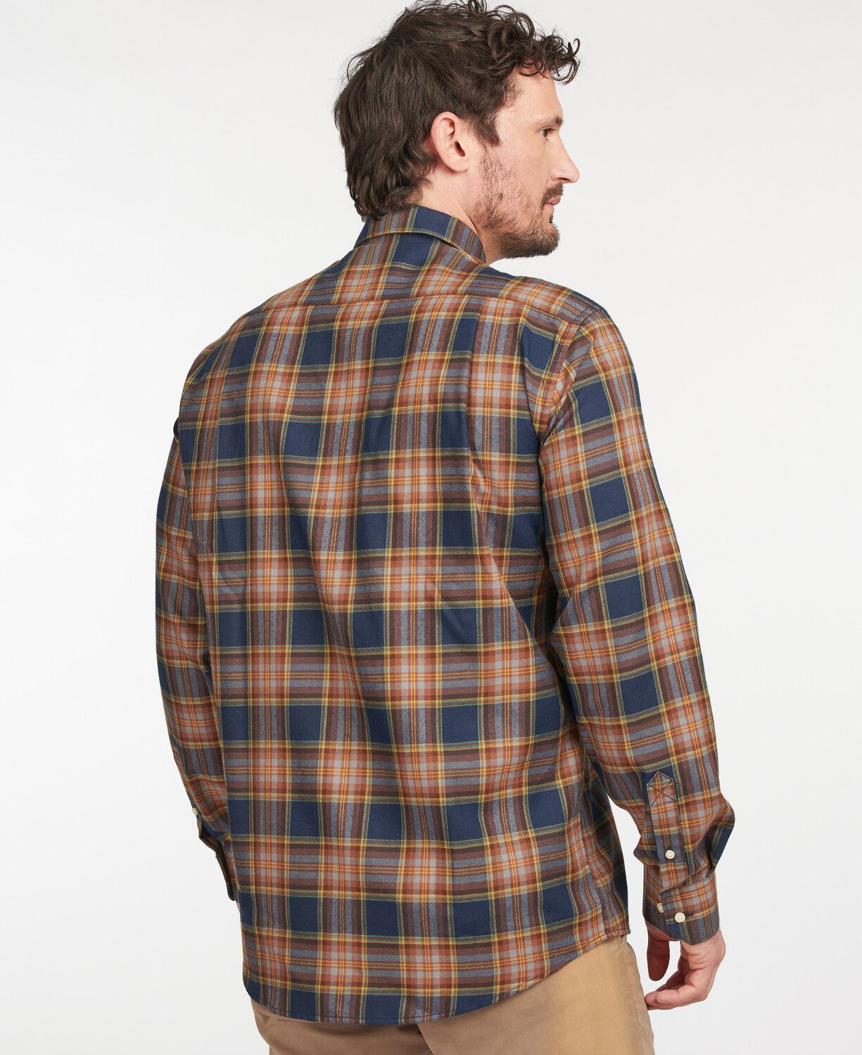 Barbour Men's Singsby Thermo Weave Shirt Navy 3