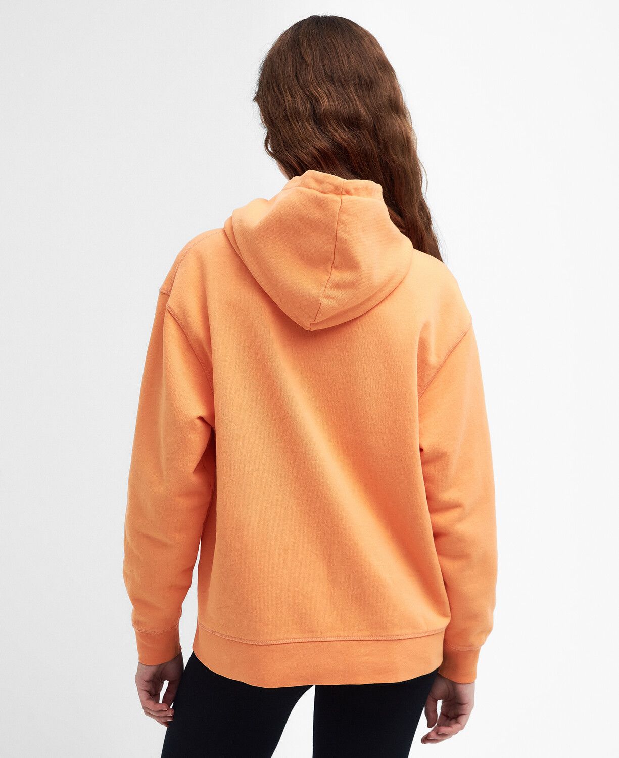 Barbour Northumberland Ladies Hoodie Apricot Crush 7