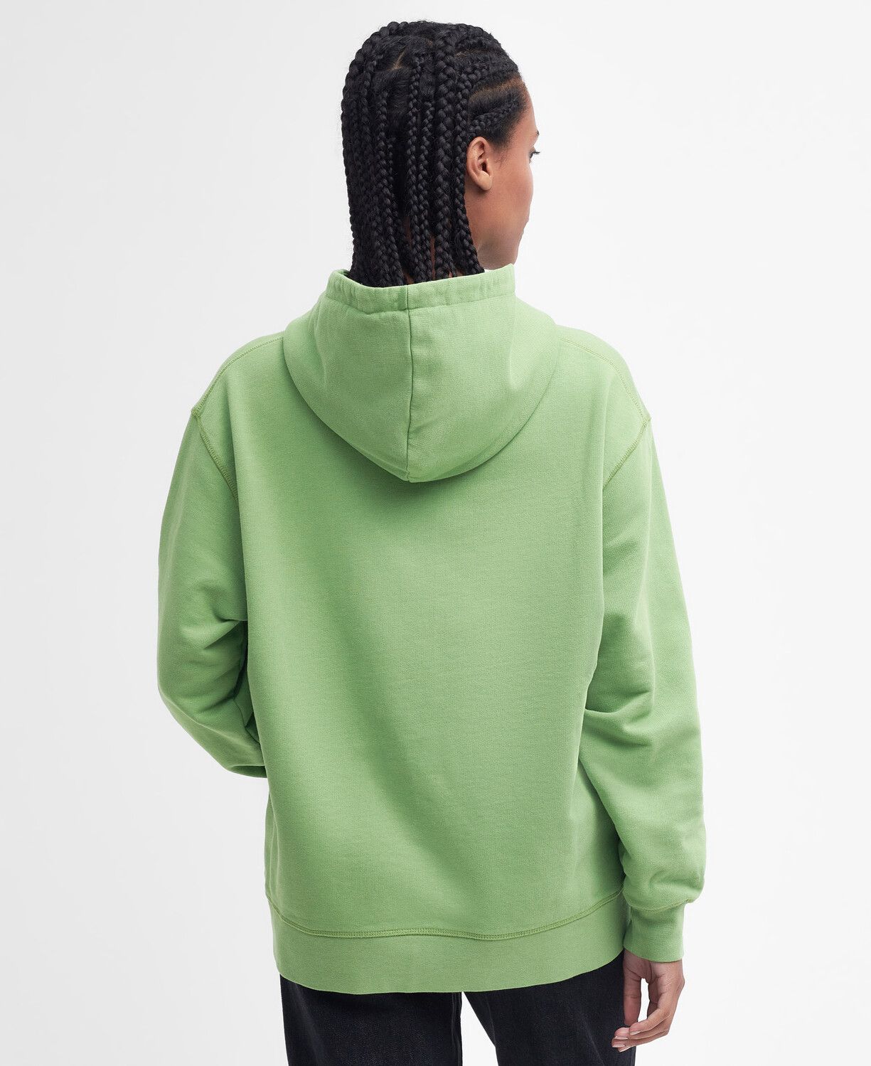 Barbour Northumberland Ladies Hoodie Nephrite Green 4