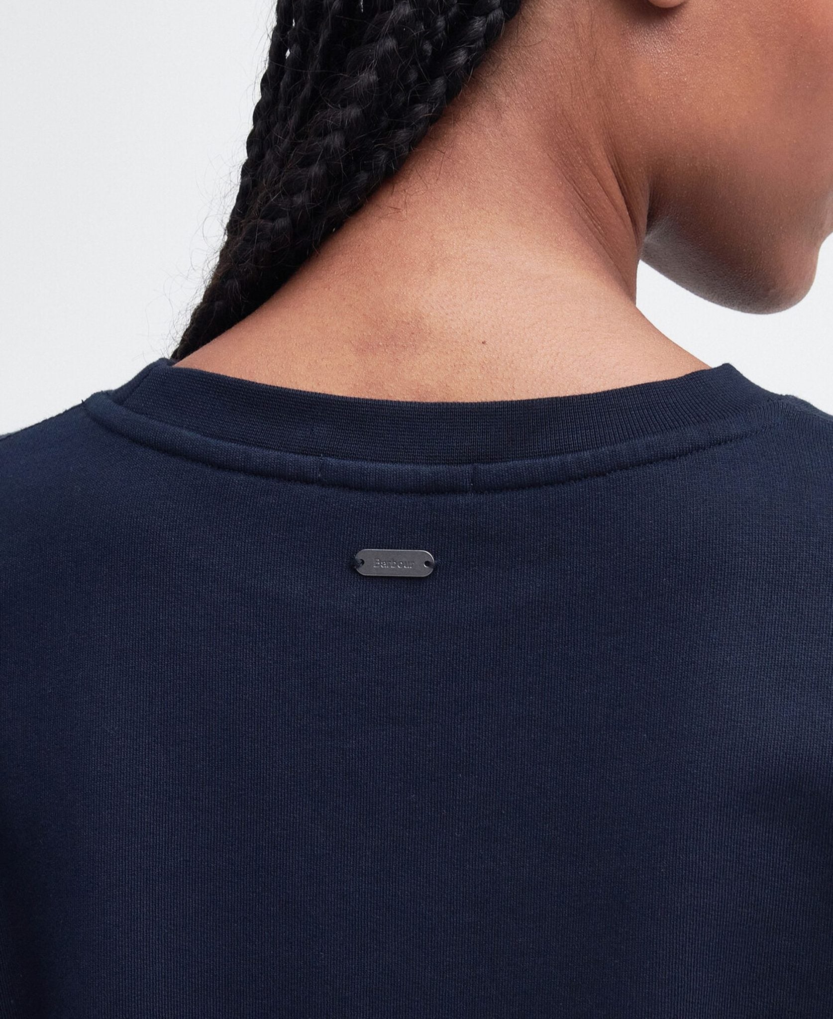 Barbour Northumberland Ladies Sweatshirt Classic Navy 4