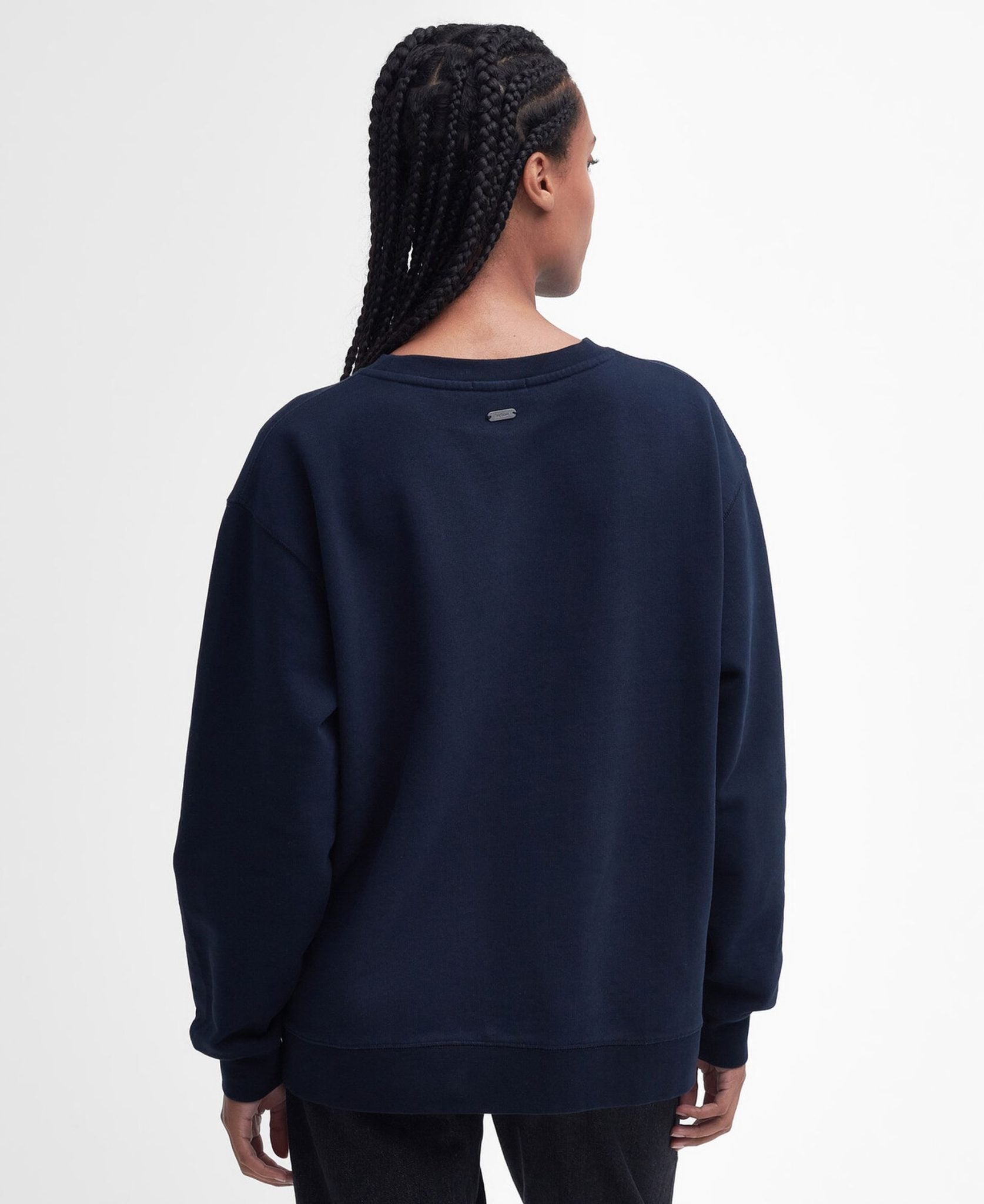 Barbour Northumberland Ladies Sweatshirt Classic Navy 5