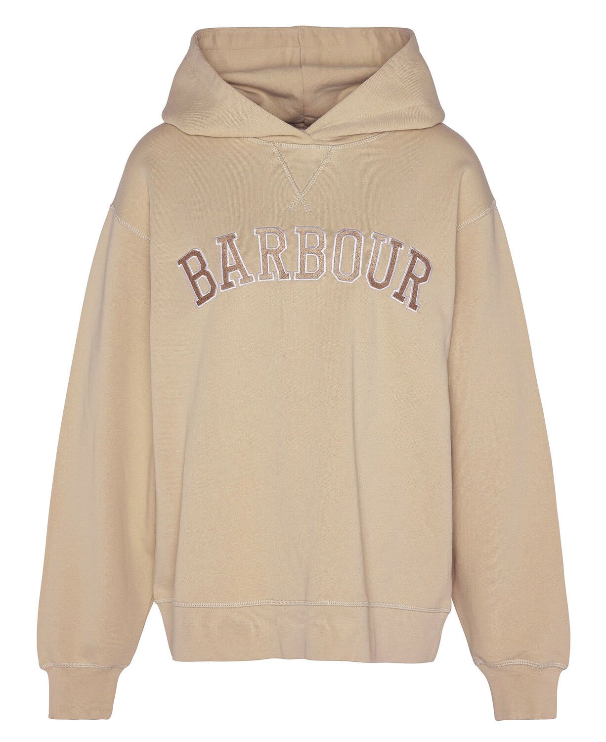 Barbour Northumberland Sweatshirt White Pepper 1