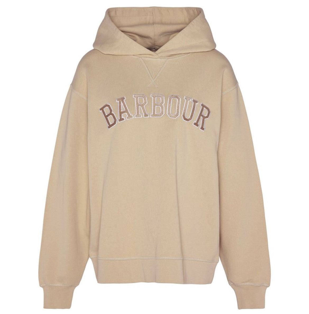 Barbour Northumberland Sweatshirt White Pepper 6