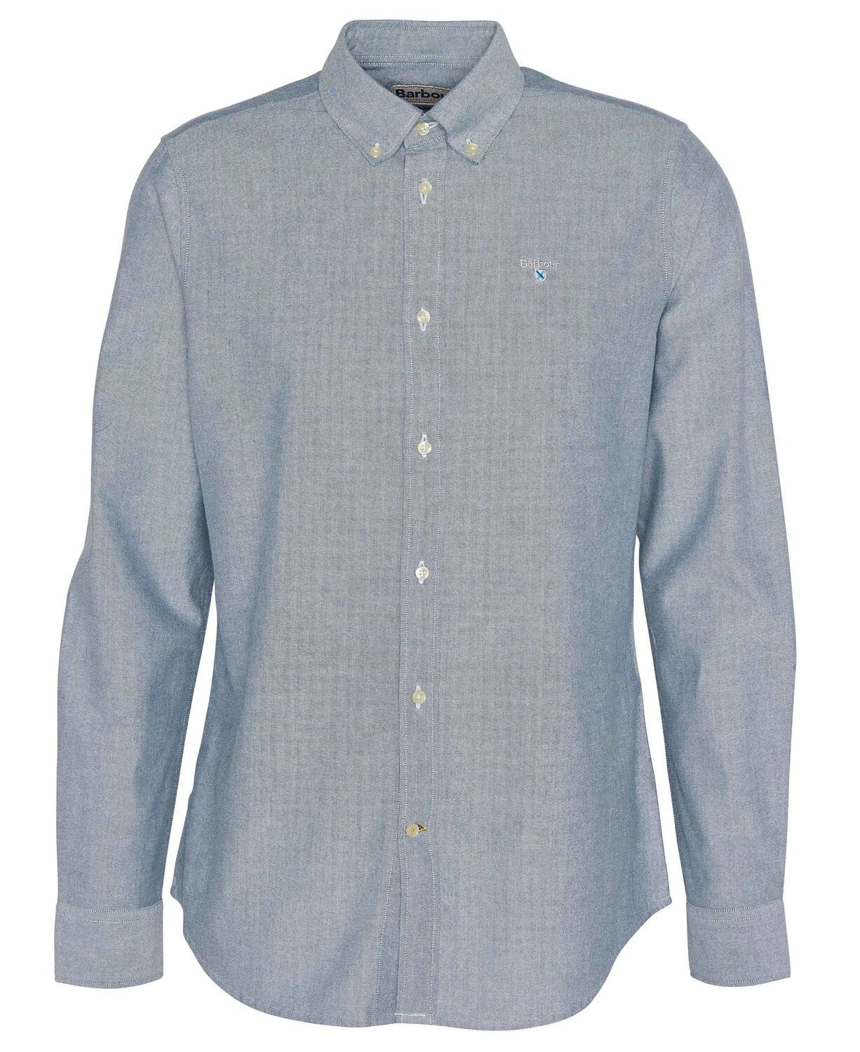 Barbour Oxtown Tailored Fit Oxford Shirt Evergreen 2