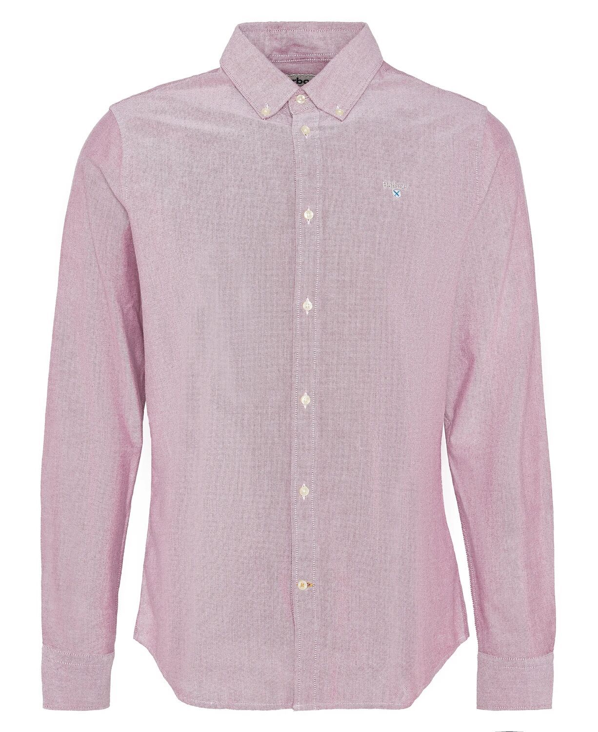 Barbour Oxtown Tailored Fit Oxford Shirt Highland Red 2