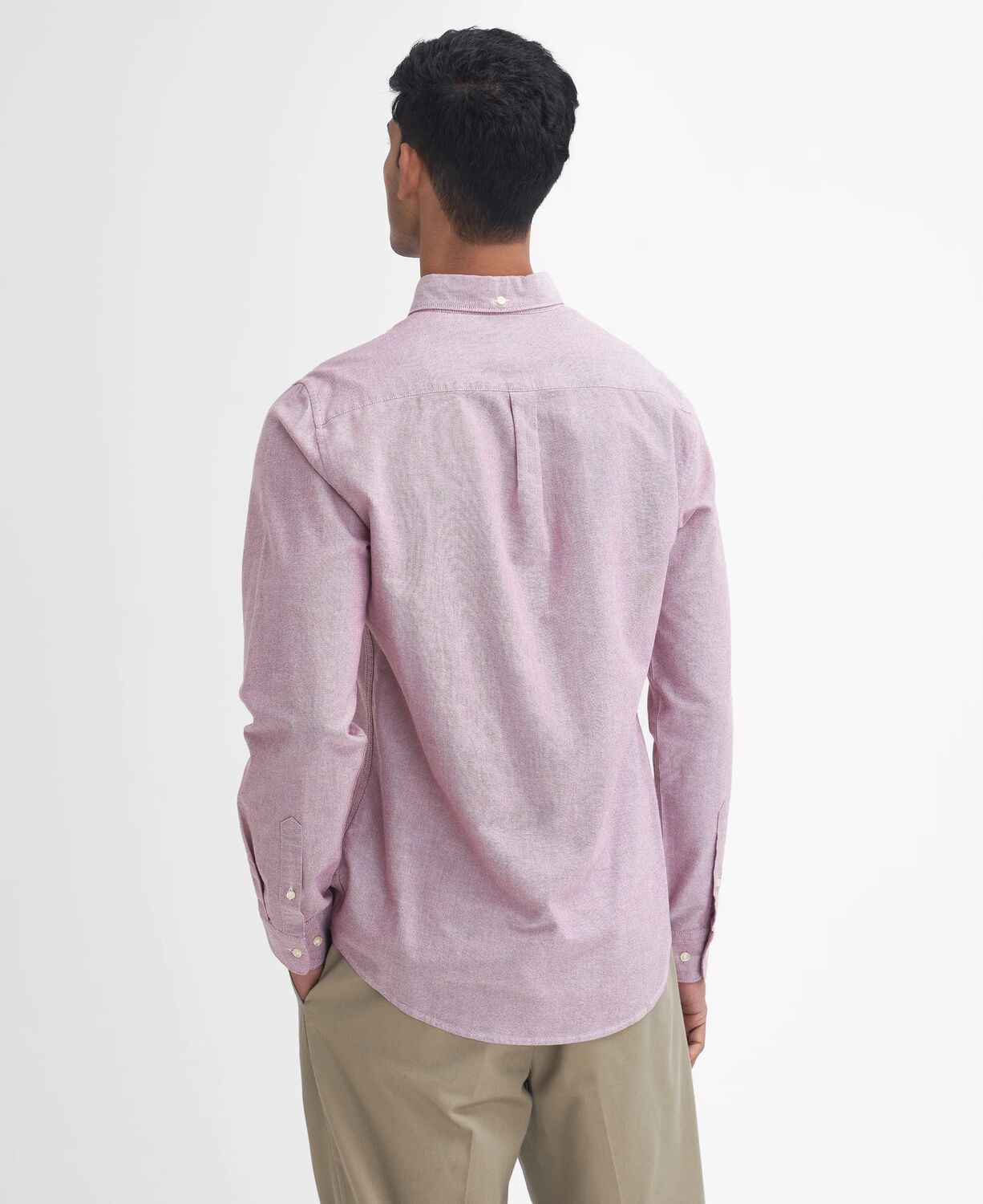 Barbour Oxtown Tailored Fit Oxford Shirt Highland Red 4