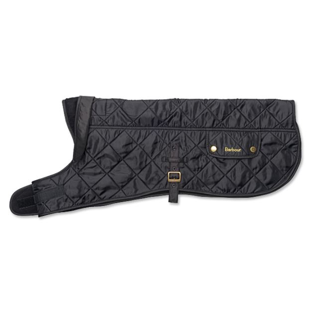 Barbour Polarquilt Dog Coat Black 1