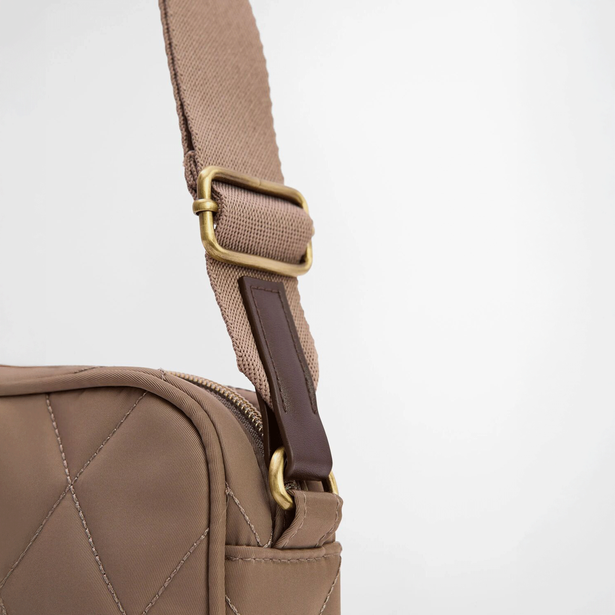 Barbour Quilted Crossbody Bag New Sand