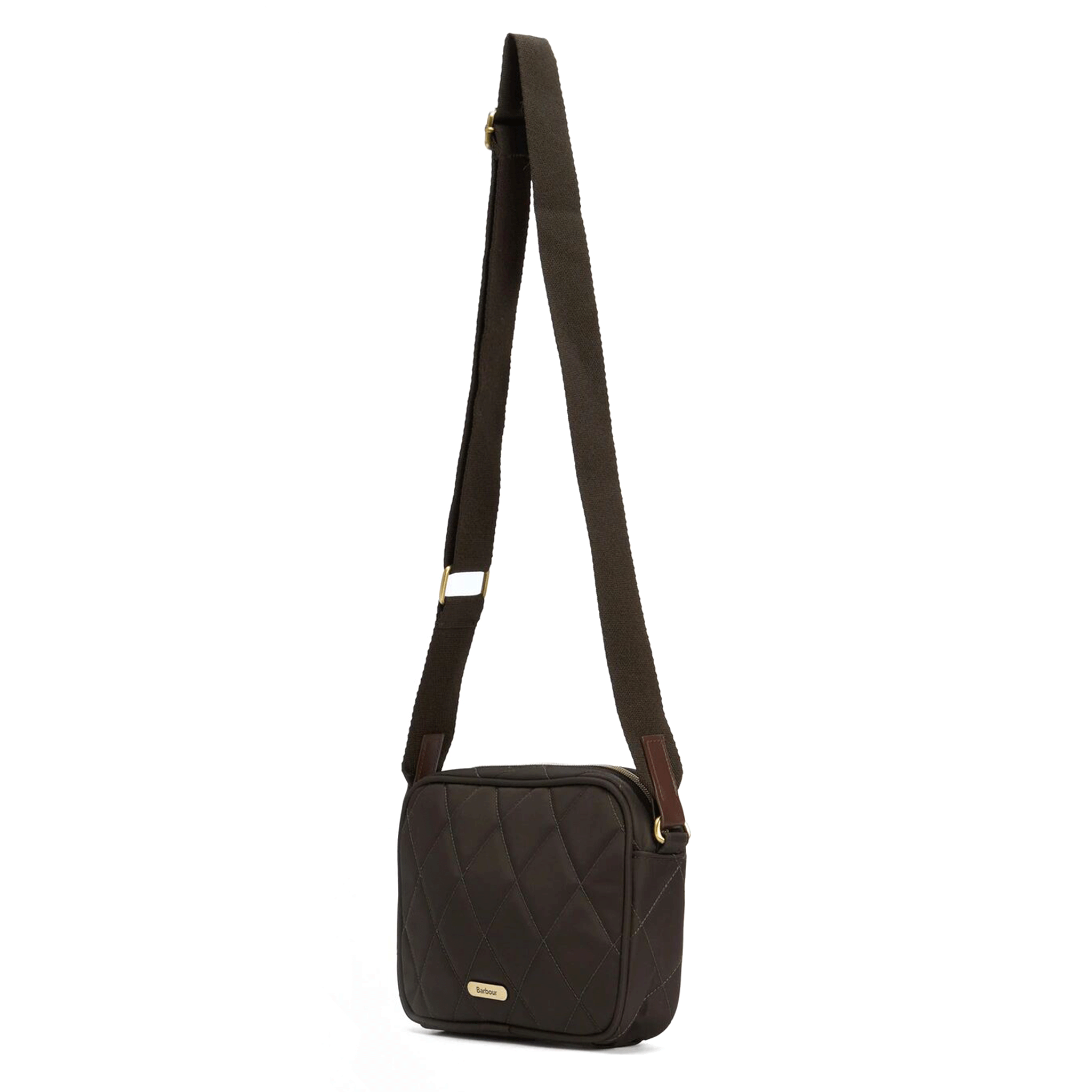 Barbour Quilted Crossbody Bag Olive