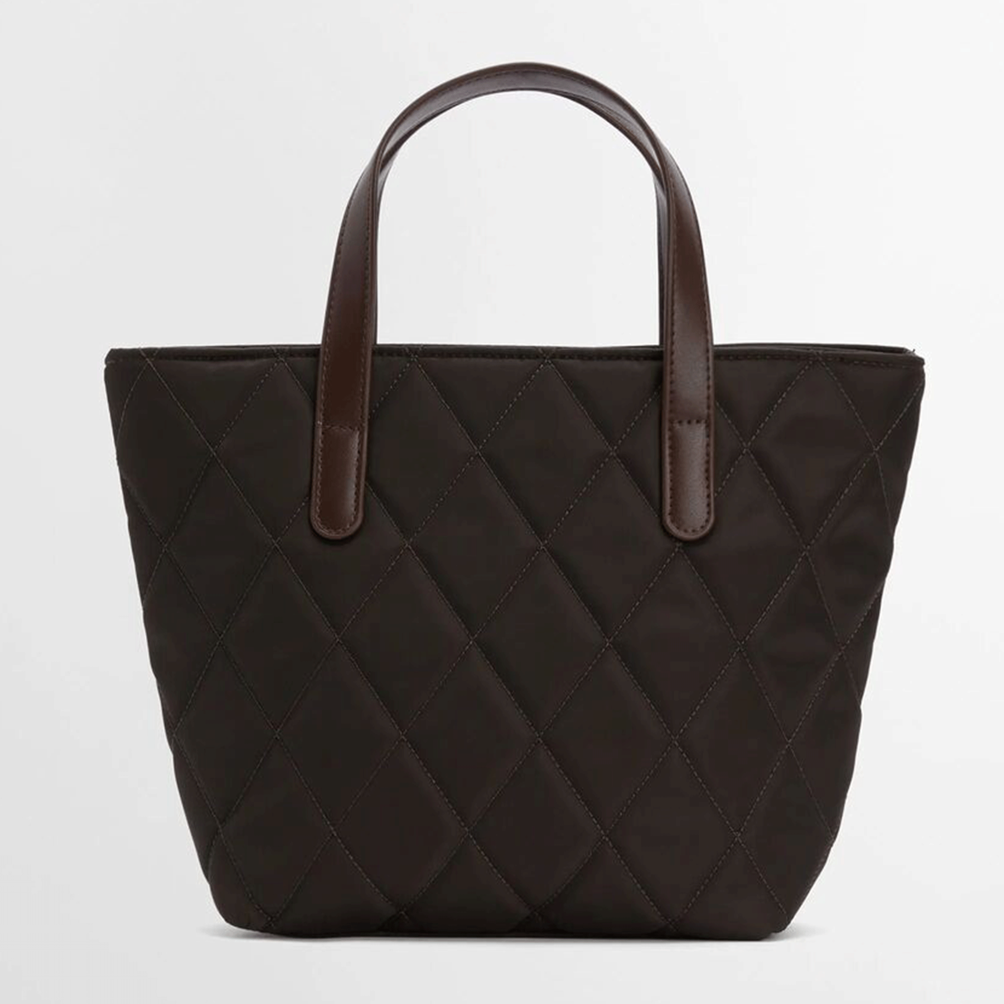 Barbour Quilted Mini Tote Bag Olive