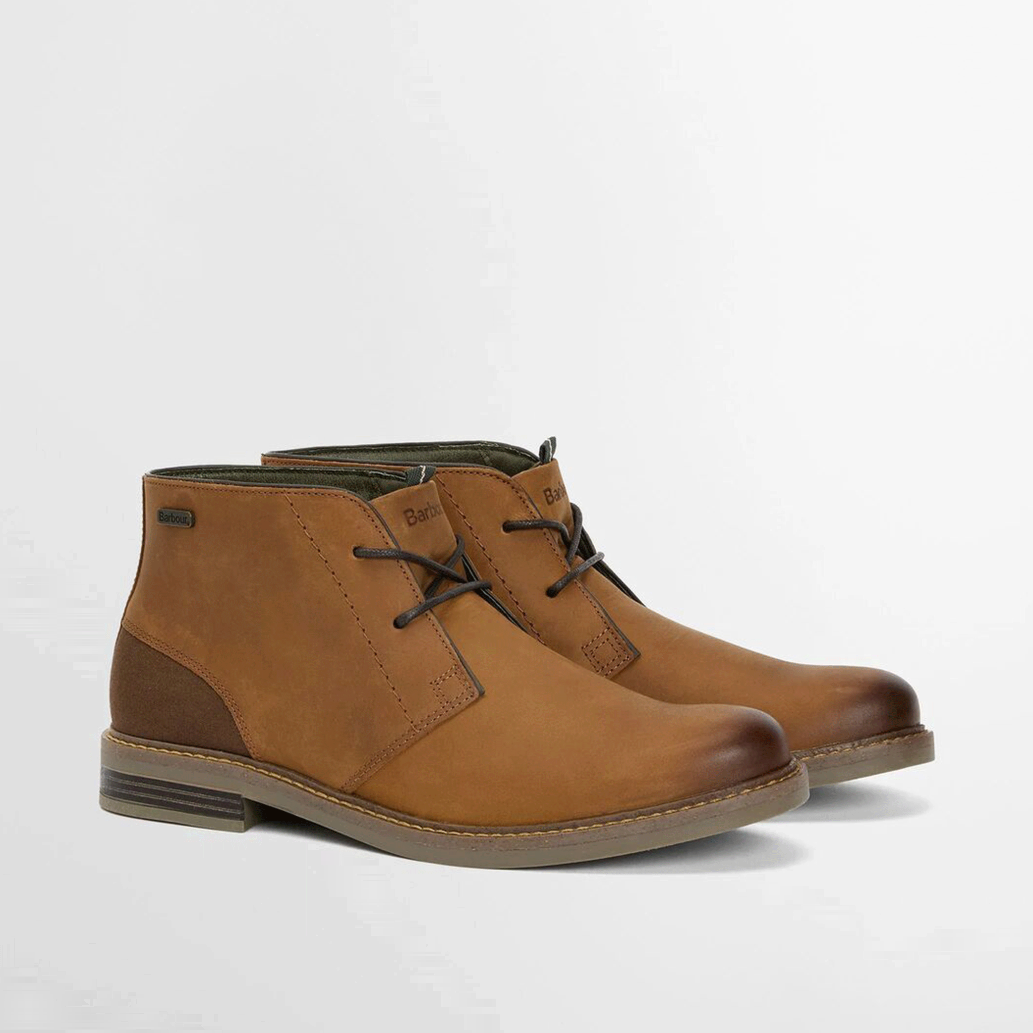 Barbour Readhead Chukka Boots in Tan