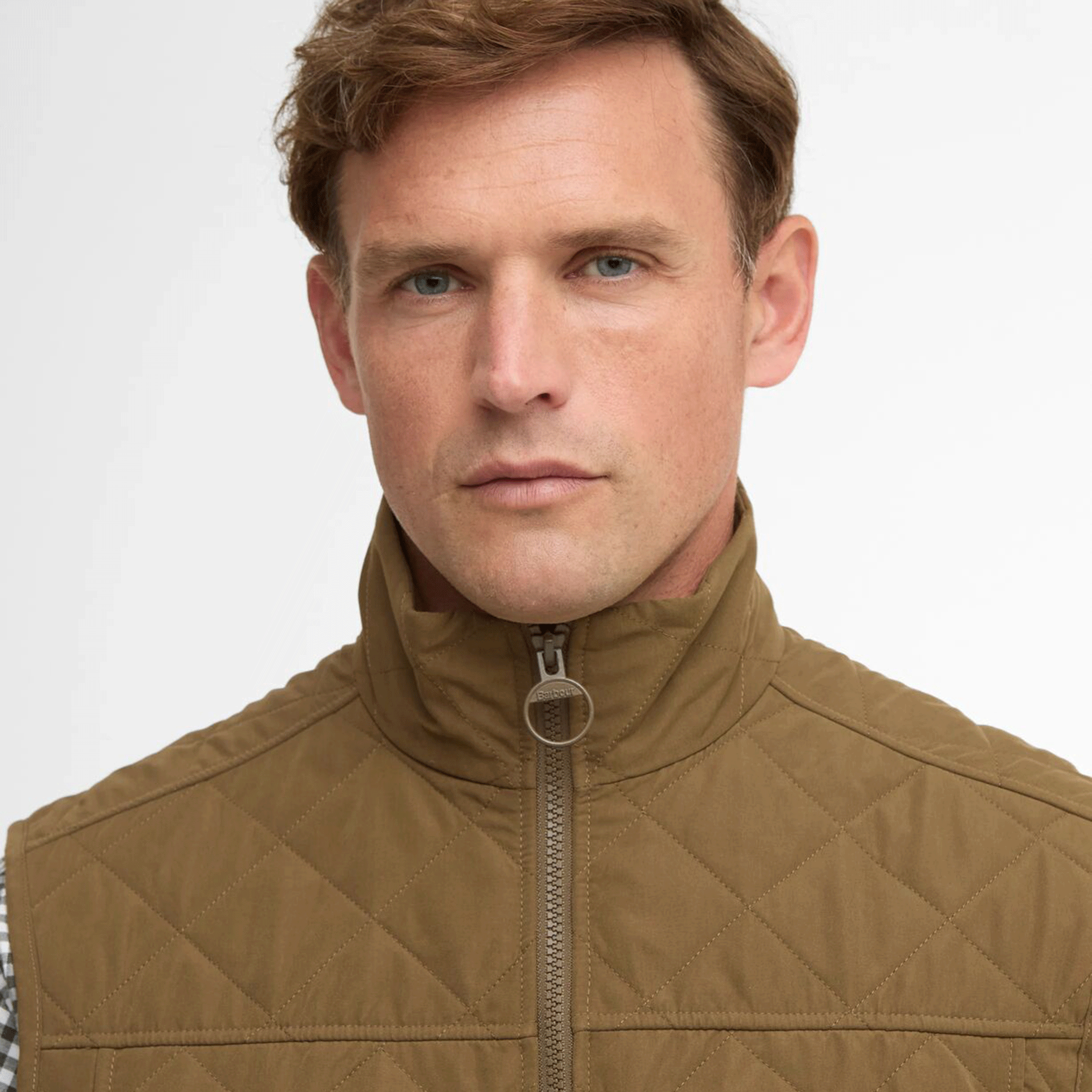 Barbour Sander Men's Quilted Gilet Beech