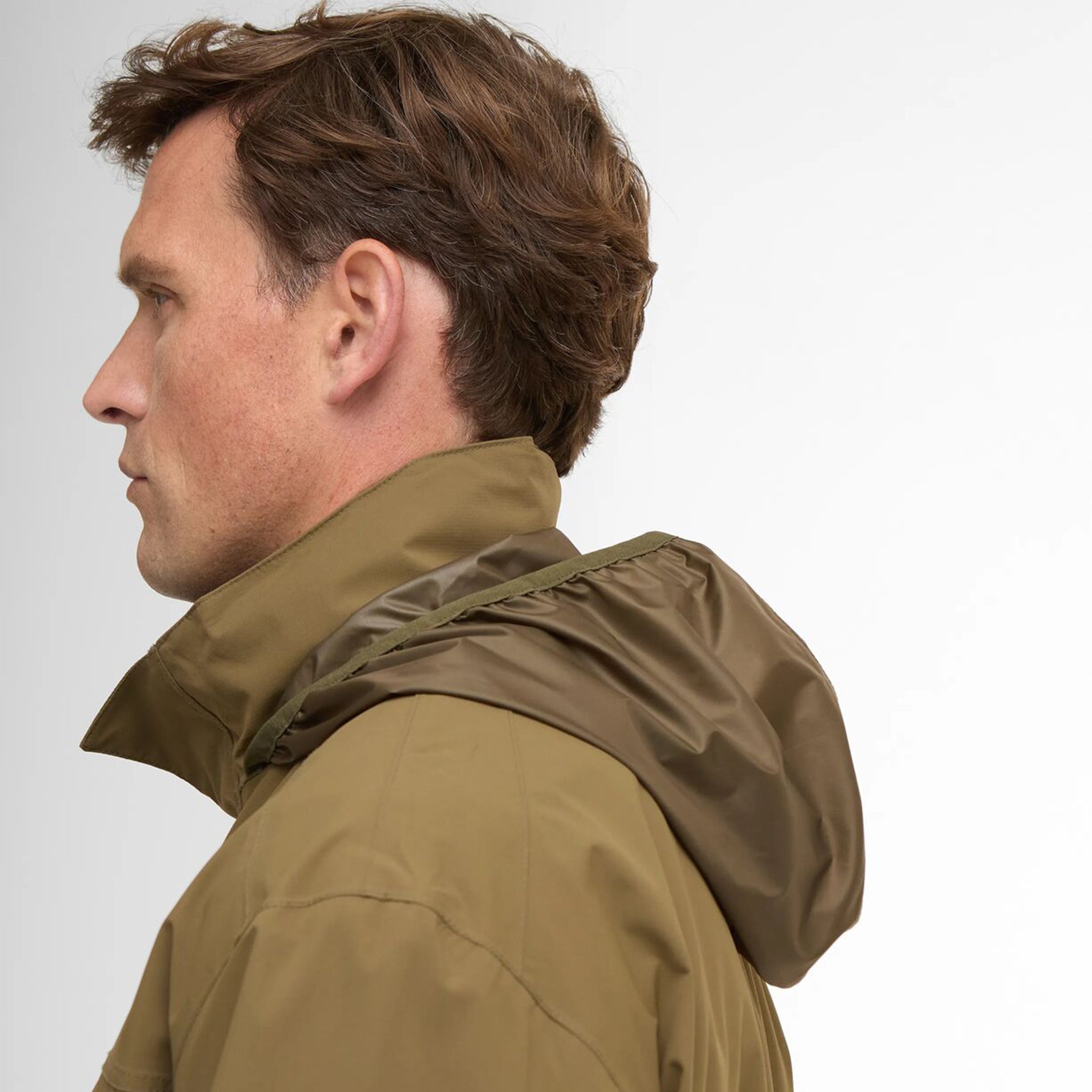Barbour Sander Men's Waterproof Jacket Beech