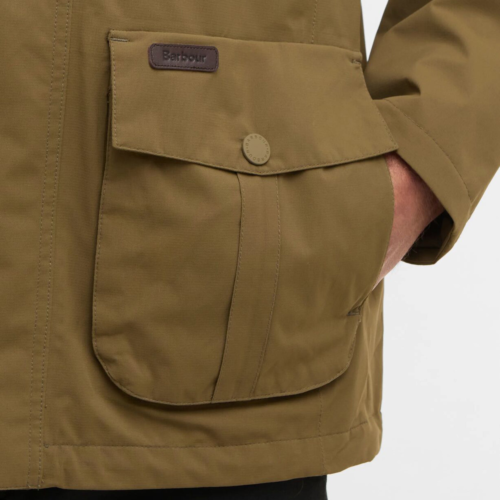 Barbour Sander Men's Waterproof Jacket Beech
